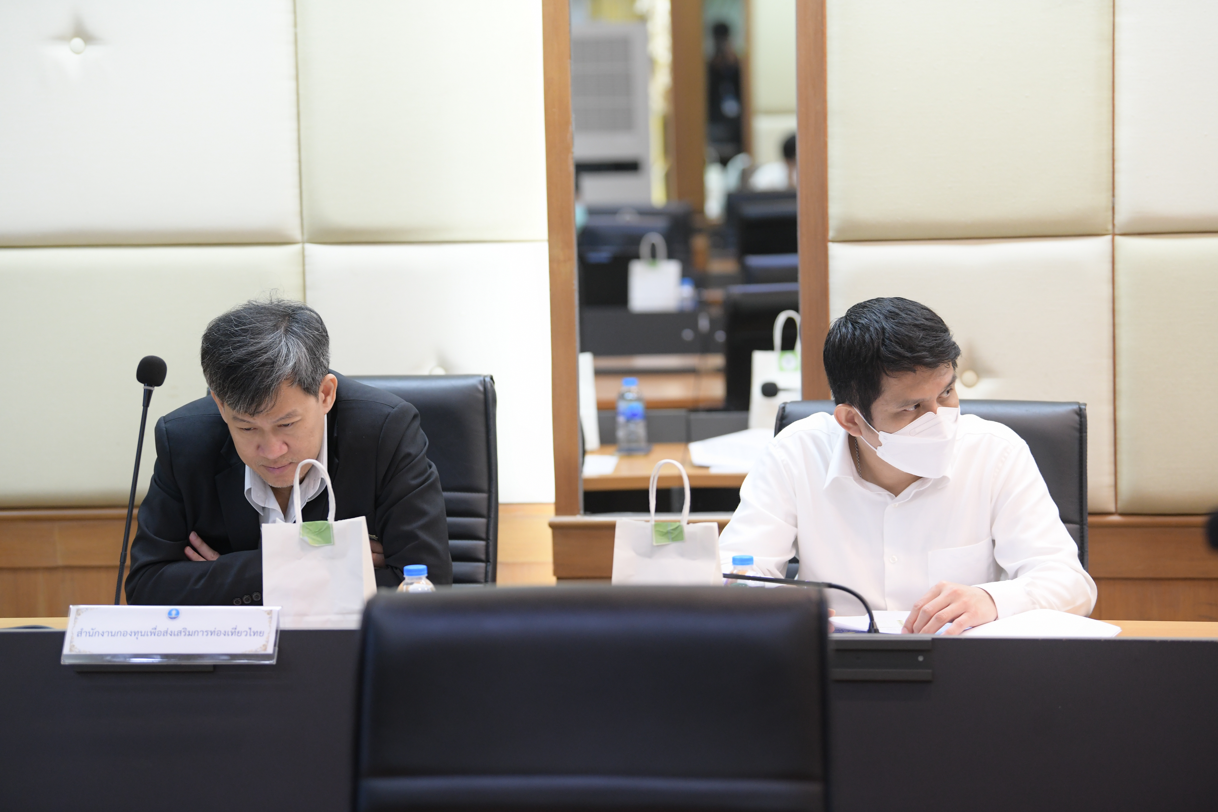 การประชุมติดตามงบประมาณ สำนักงานปลัดกระทรวงการท่องเที่ยวและกีฬา ณ สิ้นไตรมาส 1