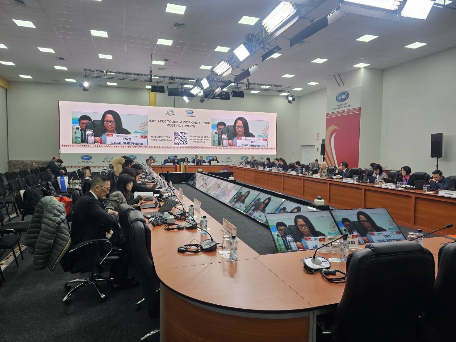 รองปลัดฯ ฐานะผู้แทนจากเขตเศรษฐกิจไทยได้เข้าร่วมการประชุมคณะทำงานด้านการท่องเที่ยวเอเปค ครั้งที่ 63 (63rd APEC Tourism Working Group Meeting หรือ TWG63)