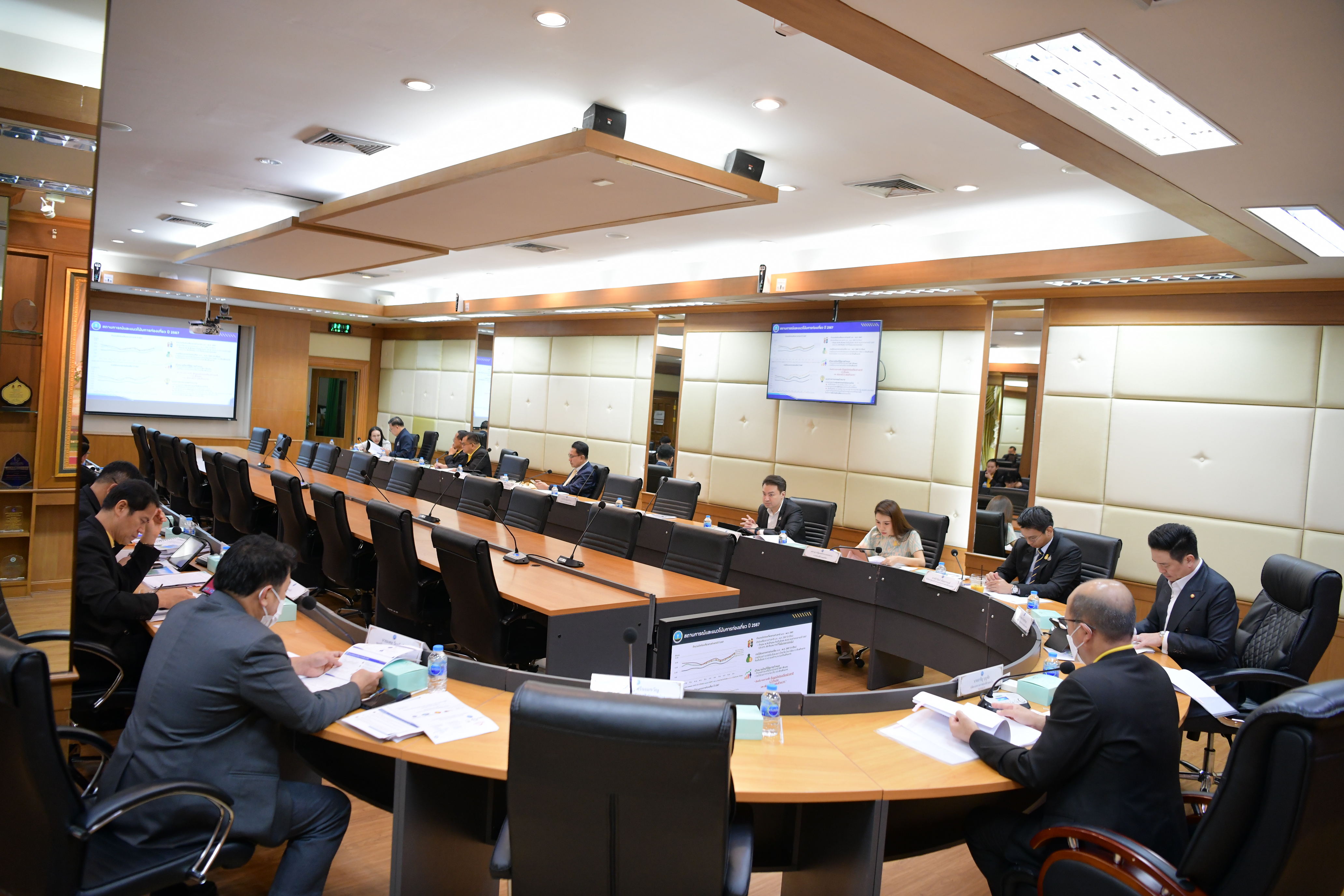 การประชุม คณะอนุกรรมการบริหารและกลั่นกรองวาระการประชุมคณะกรรมการนโยบายการท่องเที่ยวแห่งชาติ ครั้งที่ 2/2567