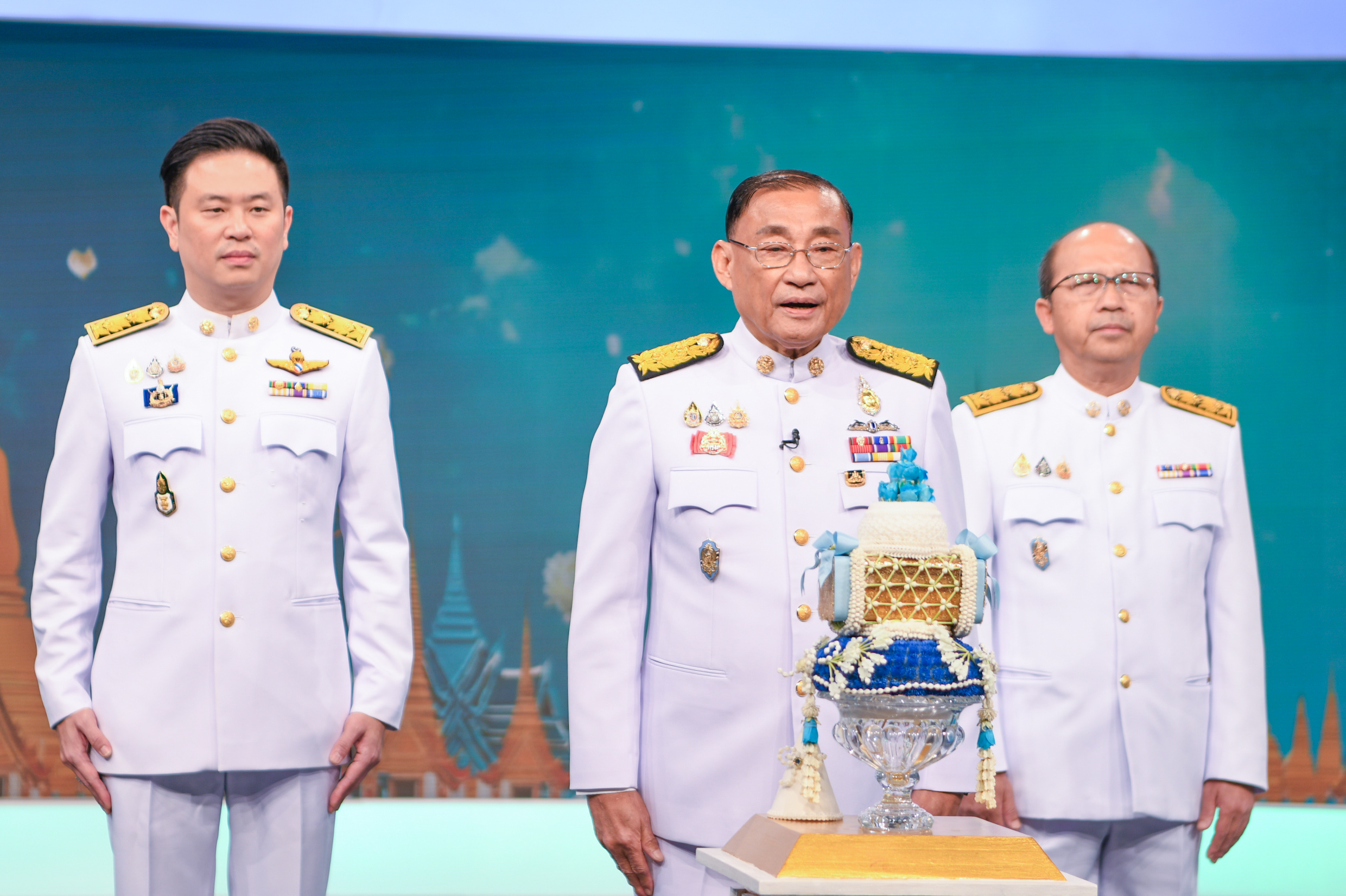 รมว.เสริมศักดิ์ นำคณะผู้บริหารร่วมบันทึกเทปโทรทัศน์ กล่าวอาศิรวาทถวายพระพรชัยมงคล เนื่องในโอกาสวันเฉลิมพระชนมพรรษาสมเด็จพระนางเจ้าสิริกิติ์ พระบรมราชินีนาถ พระบรมราชชนนีพันปีหลวง 12 สิงหาคม 2567