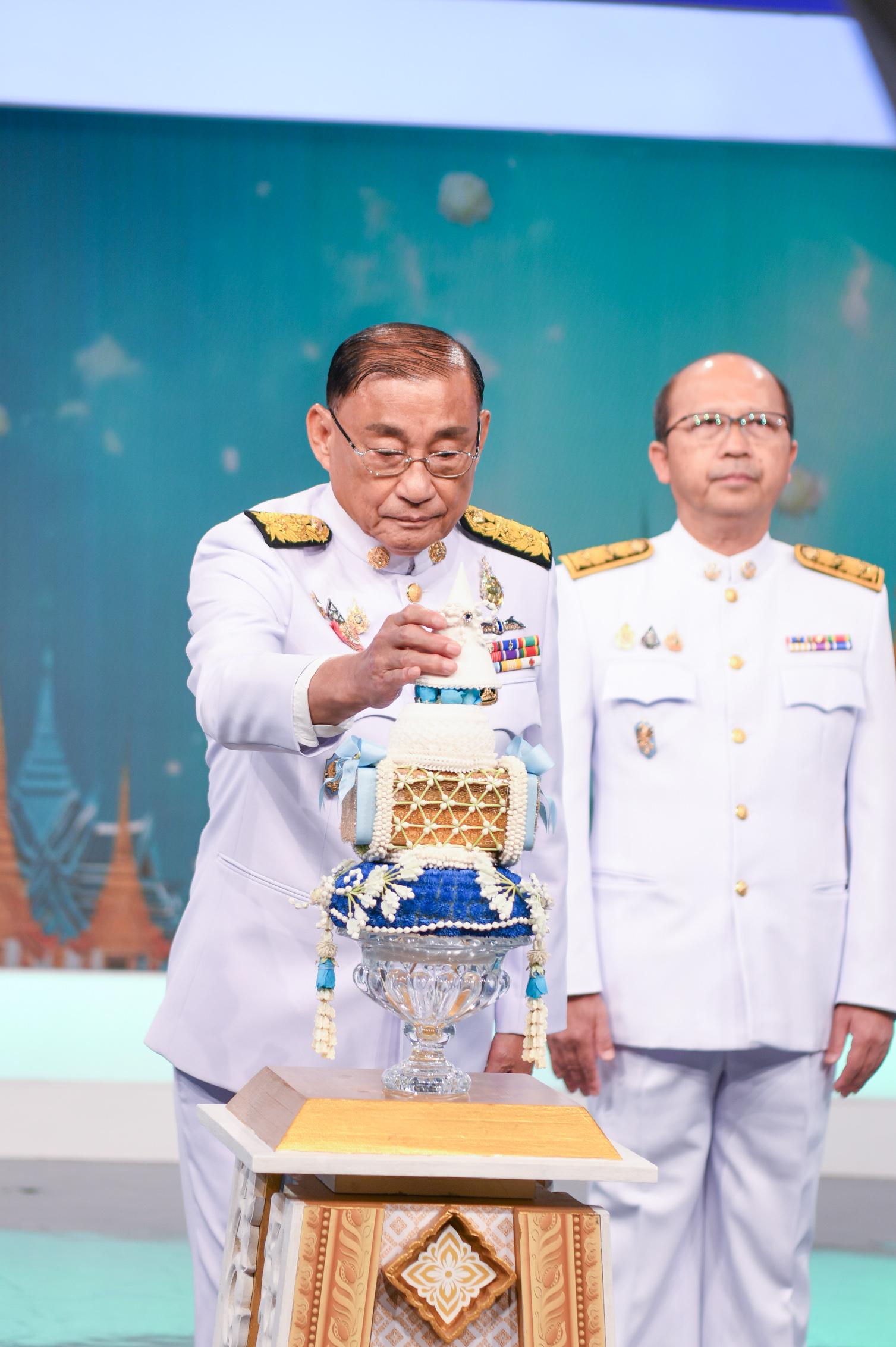 รมว.เสริมศักดิ์ นำคณะผู้บริหารร่วมบันทึกเทปโทรทัศน์ กล่าวอาศิรวาทถวายพระพรชัยมงคล เนื่องในโอกาสวันเฉลิมพระชนมพรรษาสมเด็จพระนางเจ้าสิริกิติ์ พระบรมราชินีนาถ พระบรมราชชนนีพันปีหลวง 12 สิงหาคม 2567