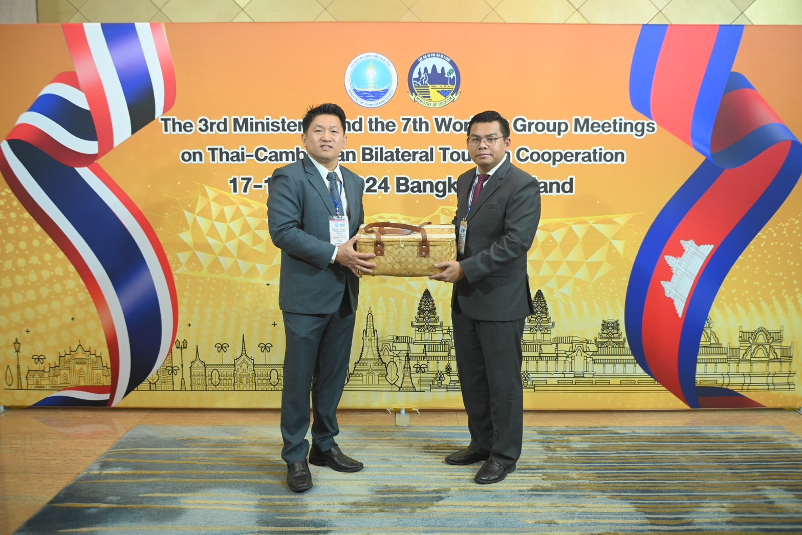 กระทรวงการท่องเที่ยวฯ เปิดฉากการประชุมทวิภาคีระดับคณะทำงานด้านการท่องเที่ยวไทย - กัมพูชา ครั้งที่ 7