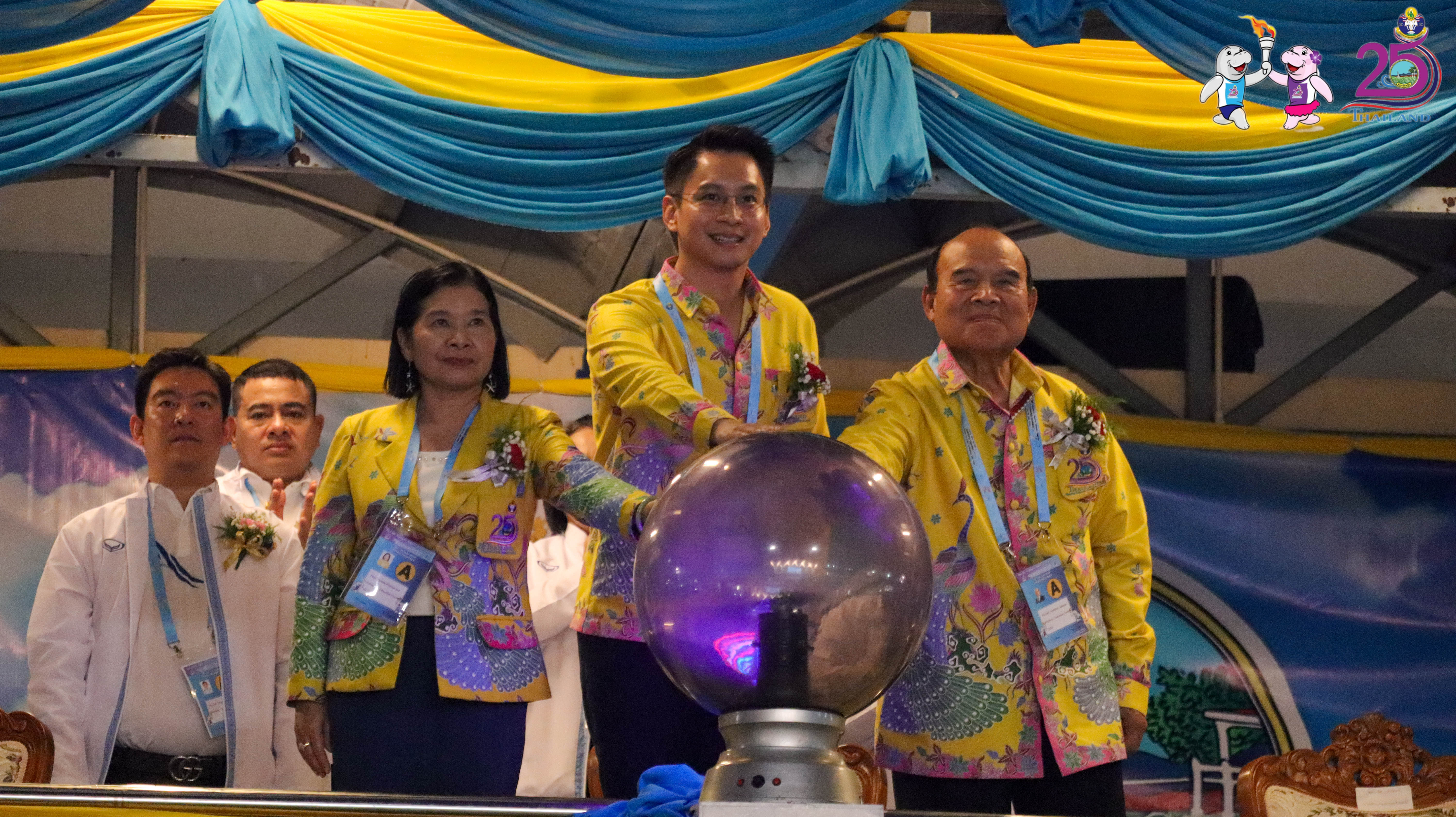 ที่ปรึกษาฯ จิรวัฒน์ เป็นประธานเปิดการแข่งขันกีฬาโรงเรียนกีฬาแห่งประเทศไทย ครั้งที่ 25 