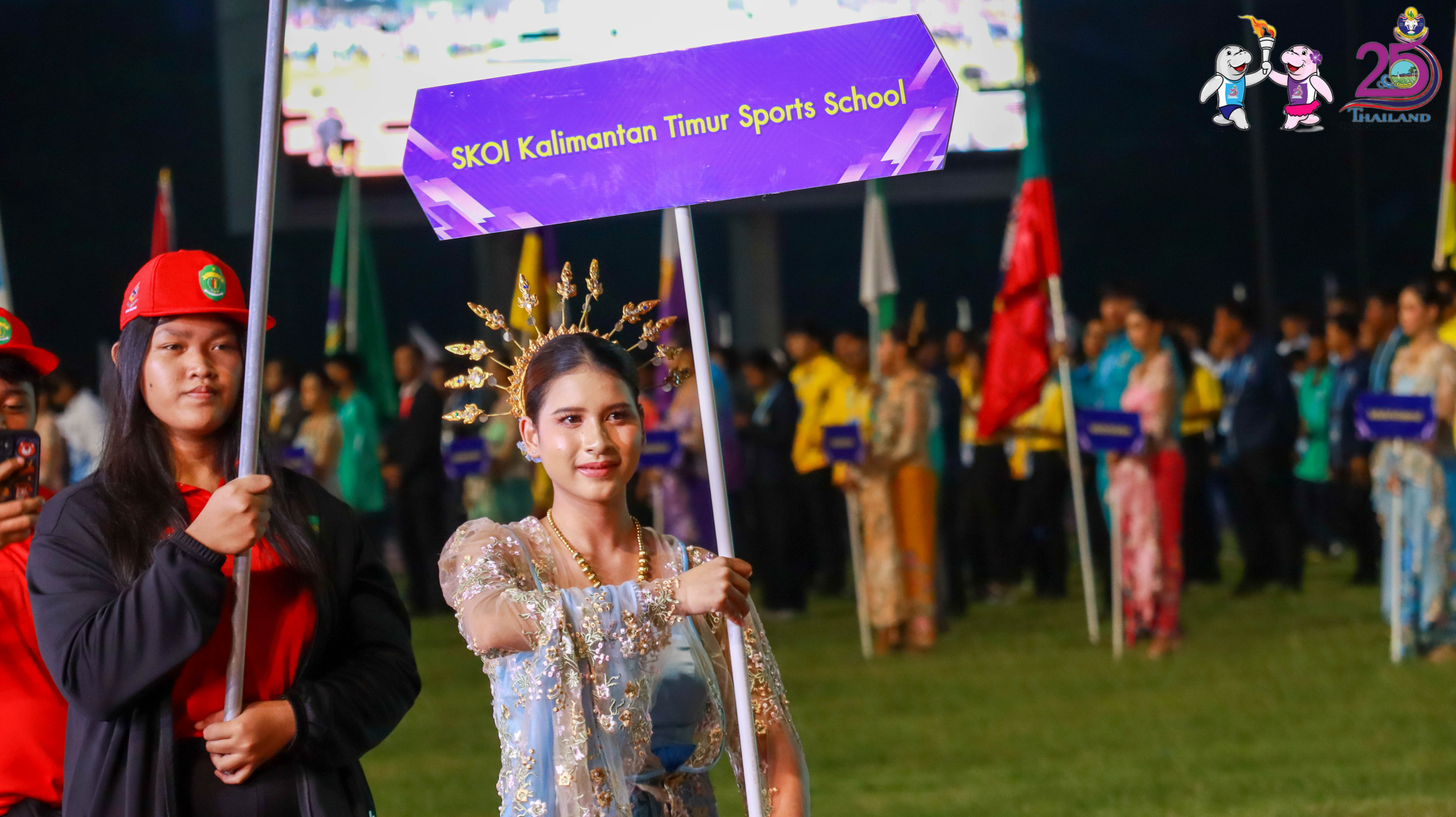 ที่ปรึกษาฯ จิรวัฒน์ เป็นประธานเปิดการแข่งขันกีฬาโรงเรียนกีฬาแห่งประเทศไทย ครั้งที่ 25 