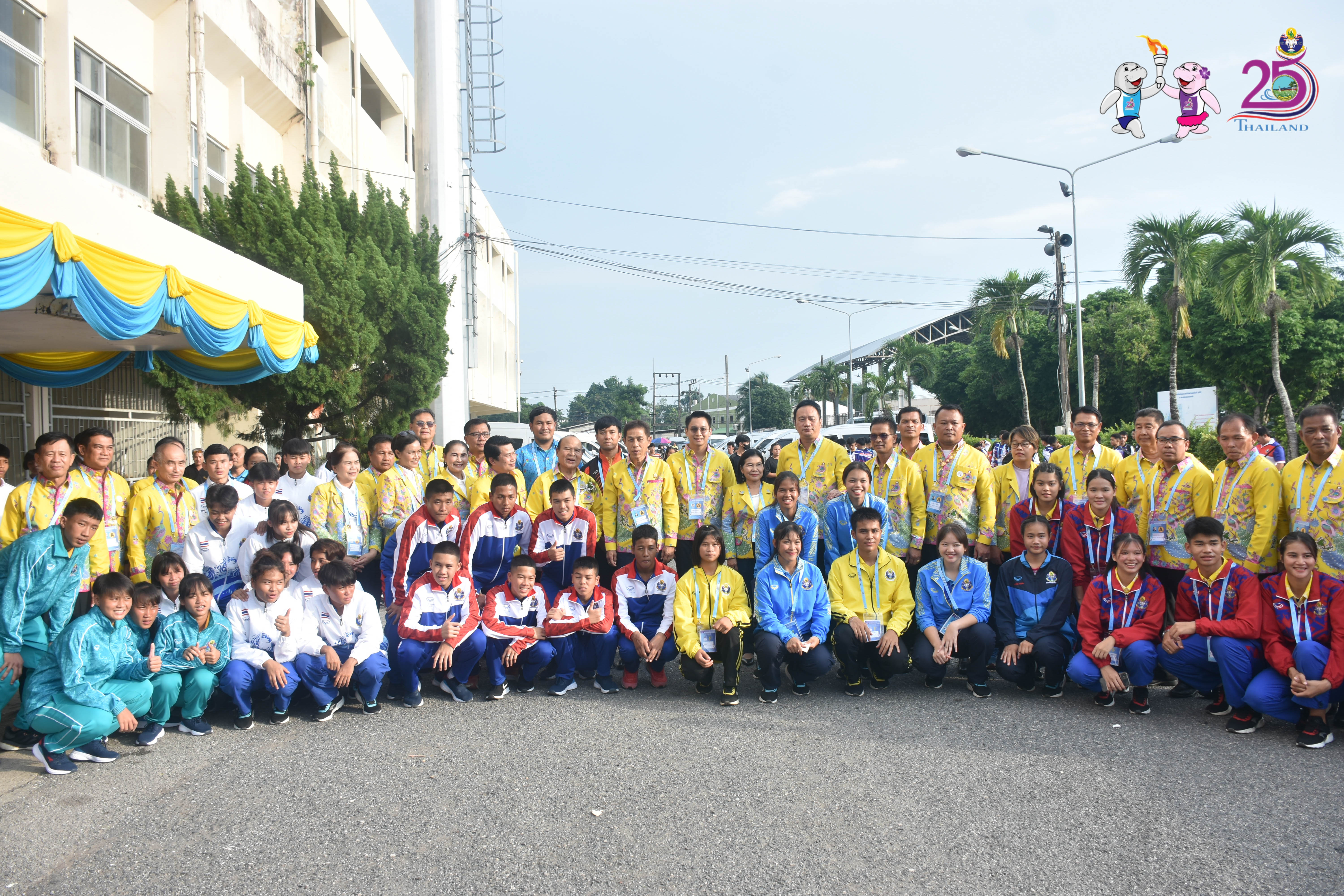 ที่ปรึกษาฯ จิรวัฒน์ เป็นประธานเปิดการแข่งขันกีฬาโรงเรียนกีฬาแห่งประเทศไทย ครั้งที่ 25 