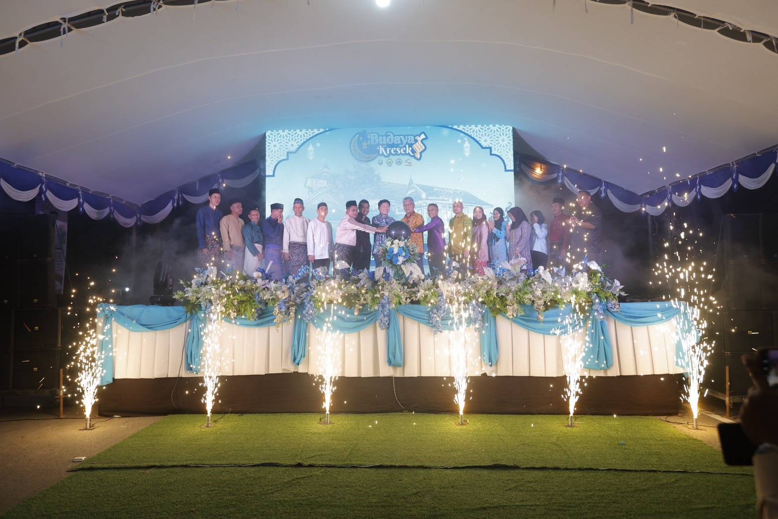 รองปลัดกระทรวงการท่องเที่ยวและกีฬา นายมงคล วิมลรัตน์ เปิดงาน