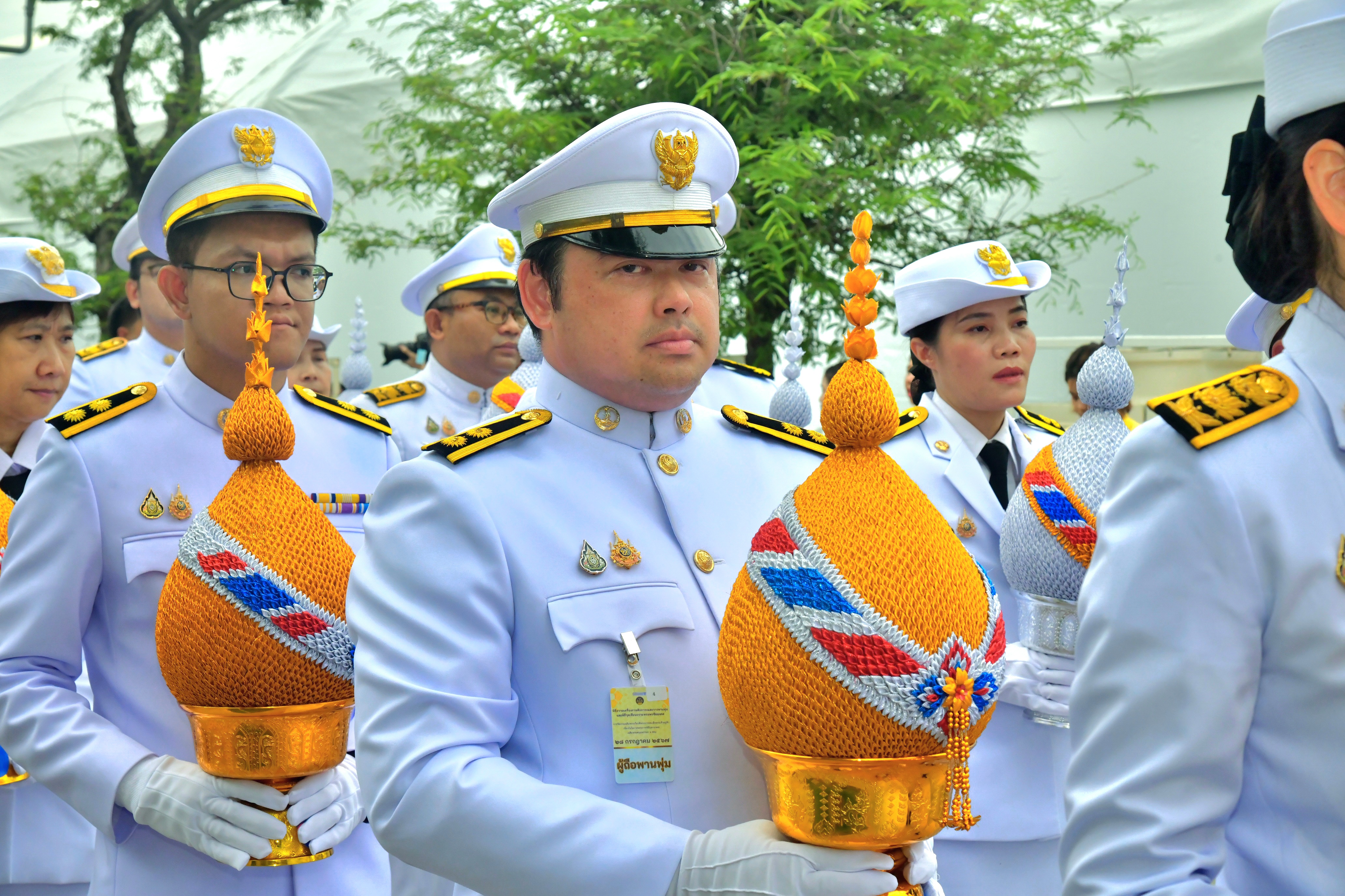 ผู้บริหารกระทรวงการท่องเที่ยวและกีฬา ร่วมพิธีถวายเครื่องราชสักการะและวางพานพุ่ม พระบาทสมเด็จพระวชิรเกล้าเจ้าอยู่หัว เนื่องในพระราชพิธีมหามงคลเฉลิมพระชนมพรรษา 6 รอบ 28 กรกฎาคม 2567