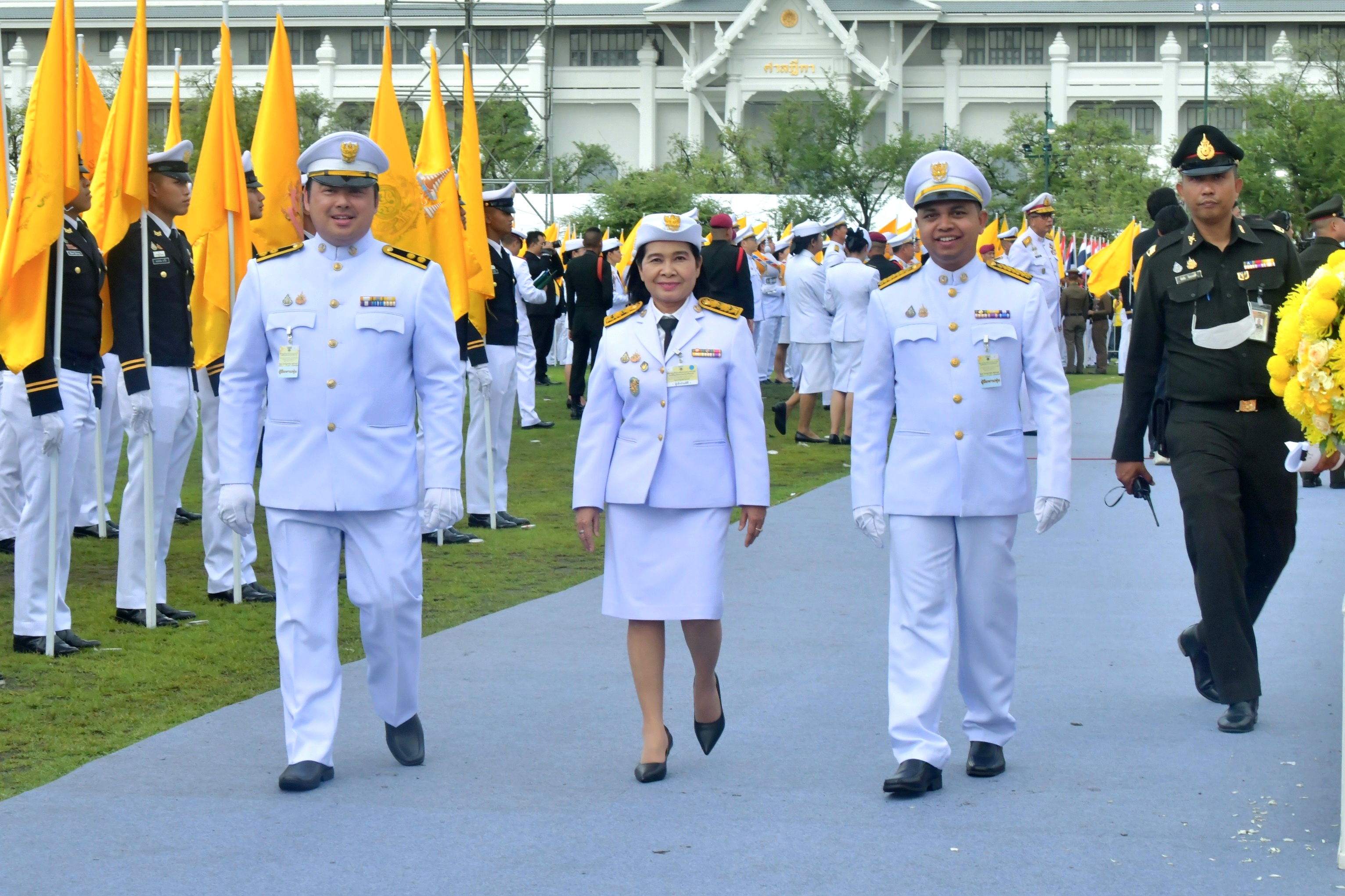 ผู้บริหารกระทรวงการท่องเที่ยวและกีฬา ร่วมพิธีถวายเครื่องราชสักการะและวางพานพุ่ม พระบาทสมเด็จพระวชิรเกล้าเจ้าอยู่หัว เนื่องในพระราชพิธีมหามงคลเฉลิมพระชนมพรรษา 6 รอบ 28 กรกฎาคม 2567