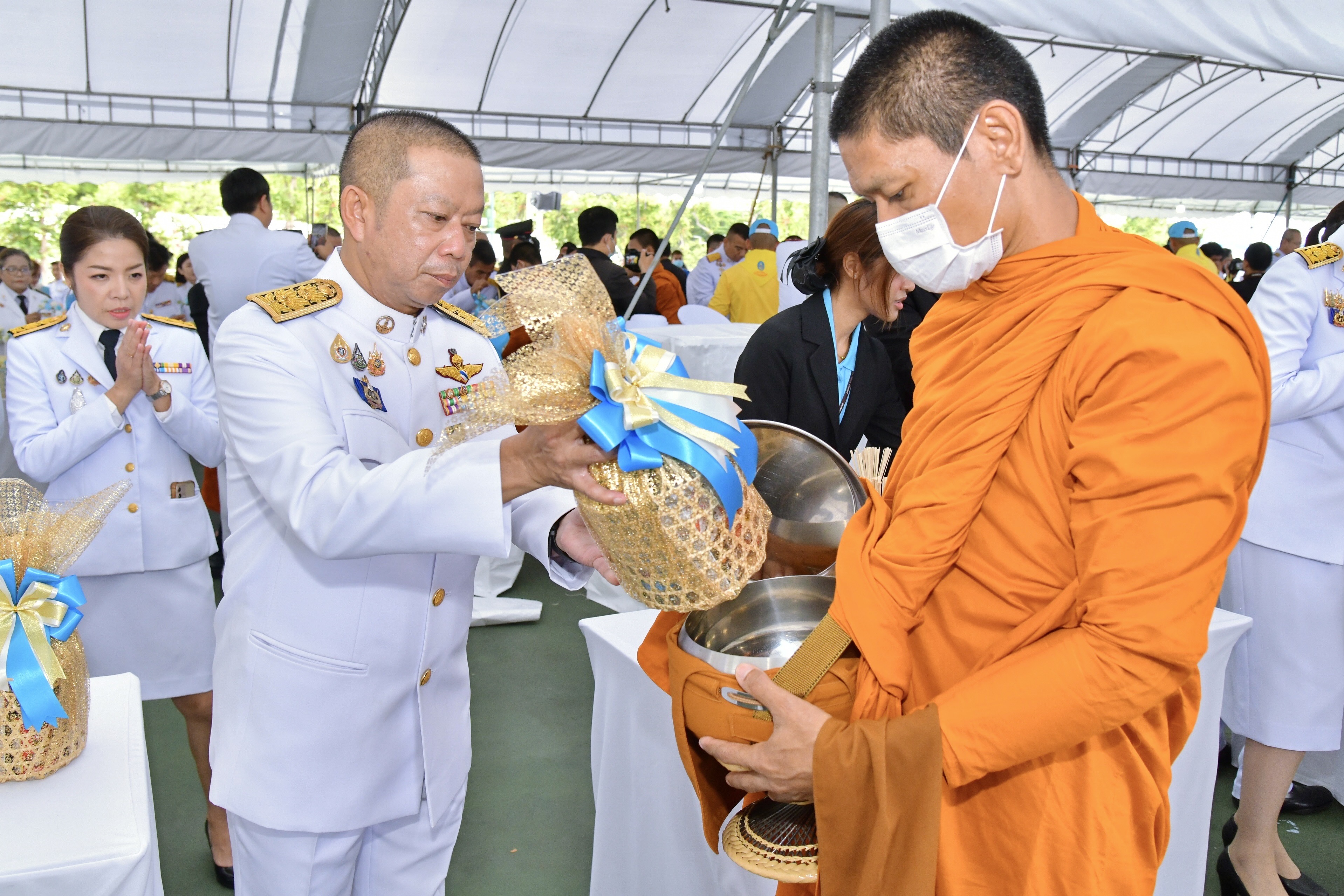 กระทรวงการท่องเที่ยวและกีฬา ร่วมน้อมรำลึกในพระมหากรุณาธิคุณ เนื่องในโอกาสมหามงคลเฉลิมพระชนมพรรษา 92 พรรษา สมเด็จพระนางเจ้าสิริกิติ์ พระบรมราชินีนาถ พระบรมราชชนนีพันปีหลวง