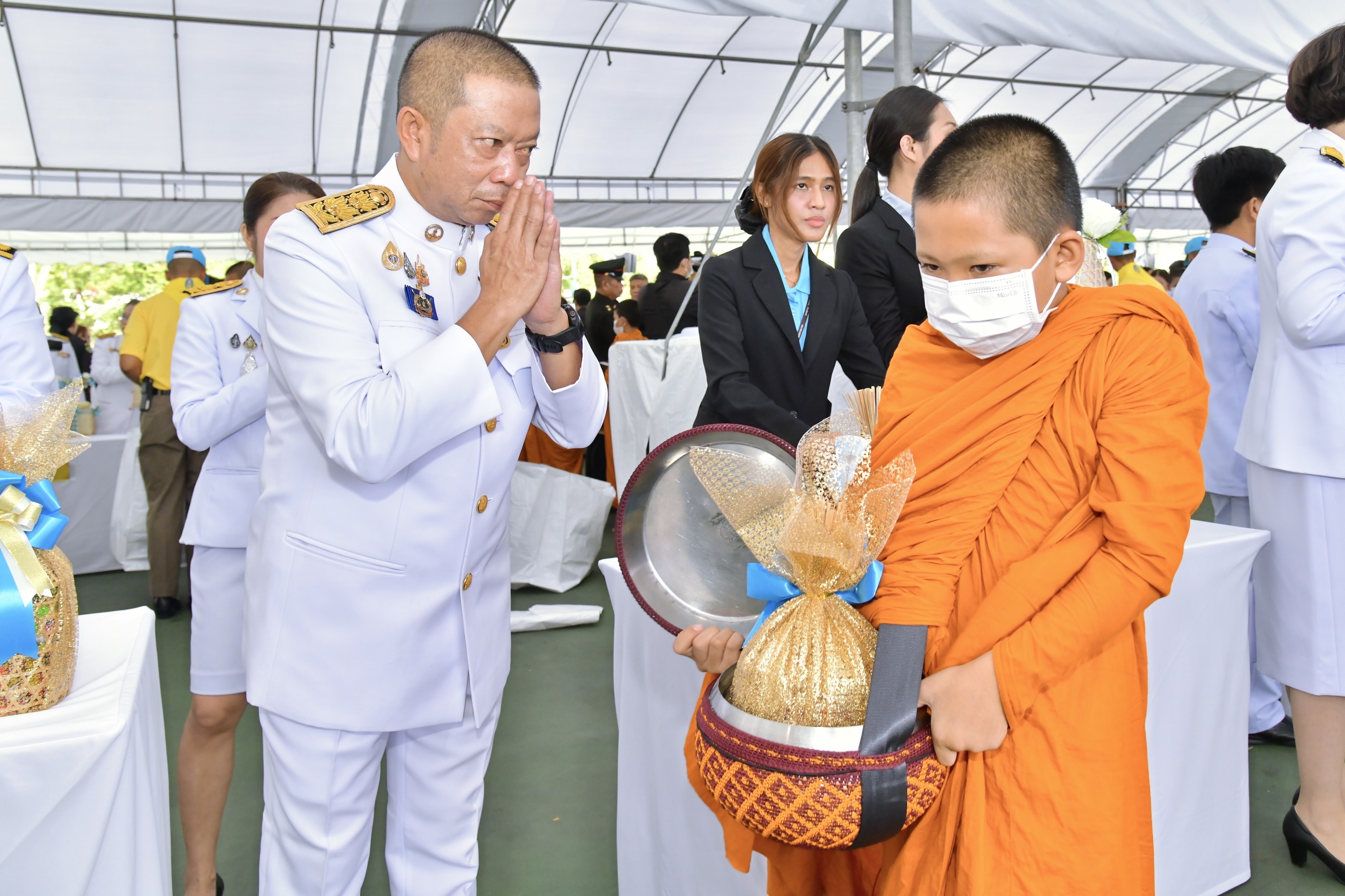 กระทรวงการท่องเที่ยวและกีฬา ร่วมน้อมรำลึกในพระมหากรุณาธิคุณ เนื่องในโอกาสมหามงคลเฉลิมพระชนมพรรษา 92 พรรษา สมเด็จพระนางเจ้าสิริกิติ์ พระบรมราชินีนาถ พระบรมราชชนนีพันปีหลวง