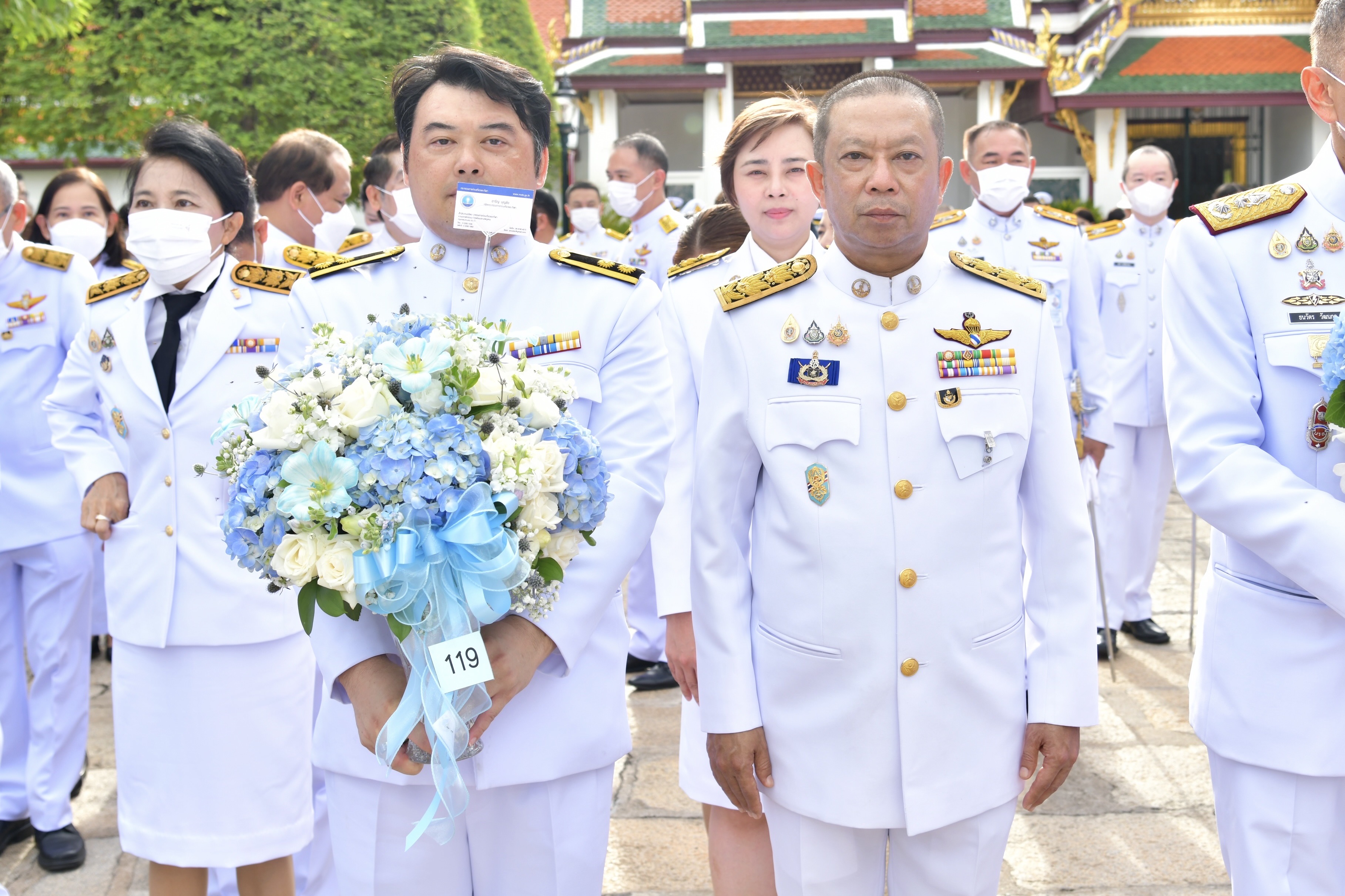 กระทรวงการท่องเที่ยวและกีฬา ร่วมน้อมรำลึกในพระมหากรุณาธิคุณ เนื่องในโอกาสมหามงคลเฉลิมพระชนมพรรษา 92 พรรษา สมเด็จพระนางเจ้าสิริกิติ์ พระบรมราชินีนาถ พระบรมราชชนนีพันปีหลวง