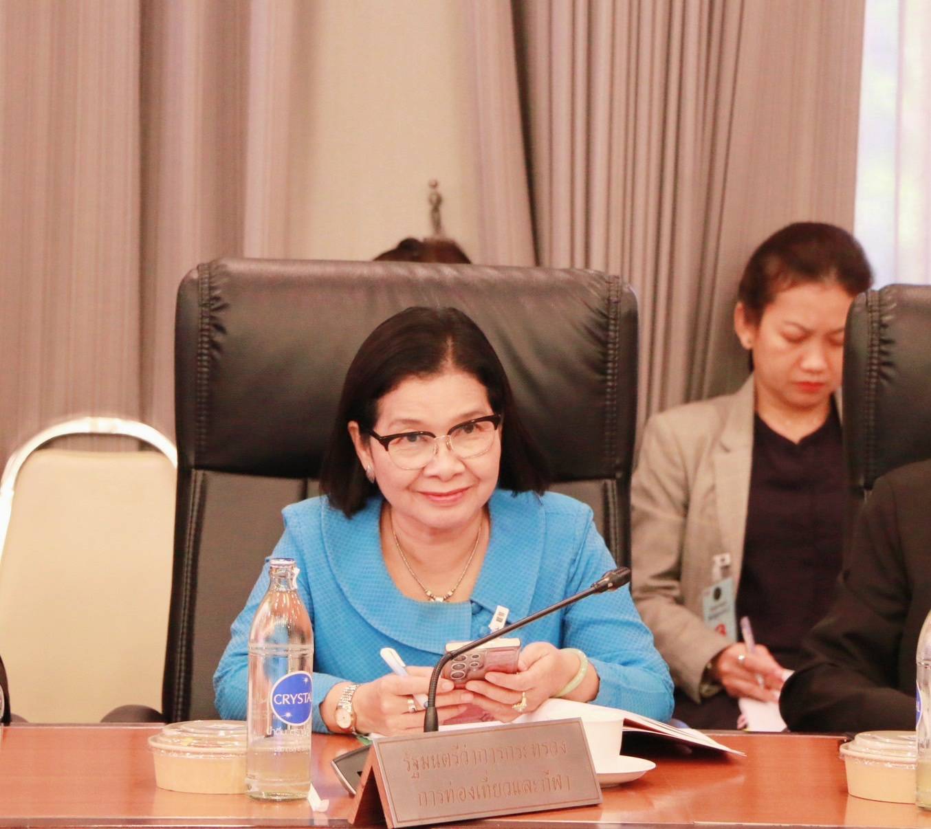 รองปลัดกระทรวงการท่องเที่ยวและกีฬา เข้าร่วมประชุมคณะกรรมการป้องกันและปราบปรามการค้ามนุษย์ ครั้งที่ 2/2567