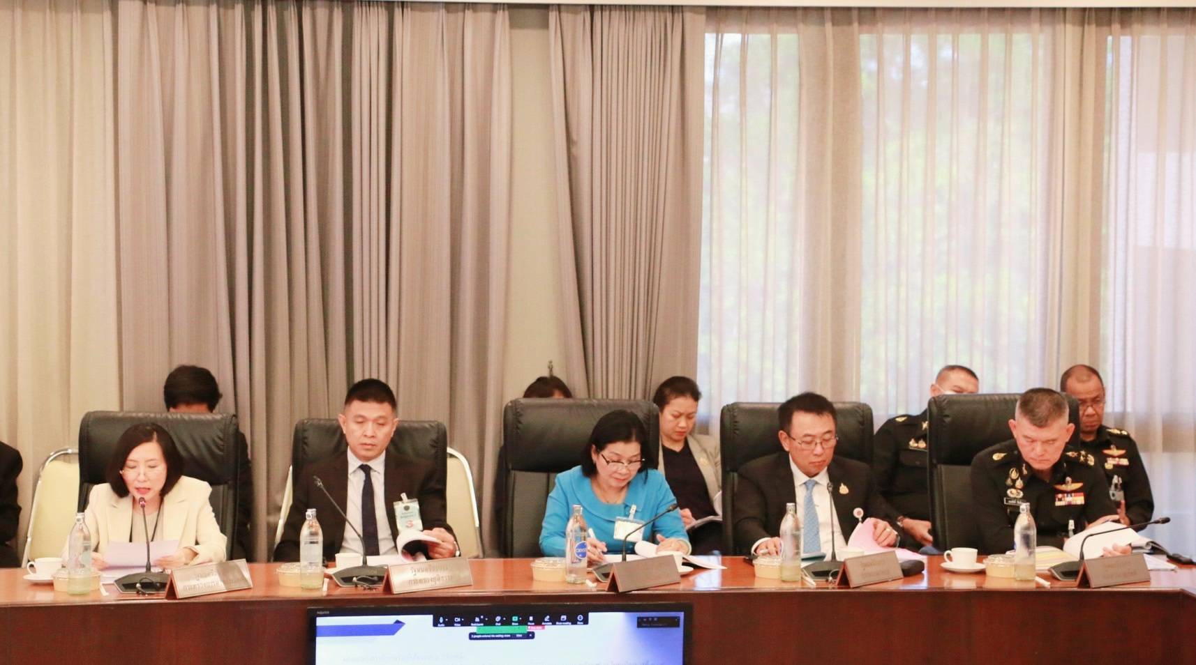 รองปลัดกระทรวงการท่องเที่ยวและกีฬา เข้าร่วมประชุมคณะกรรมการป้องกันและปราบปรามการค้ามนุษย์ ครั้งที่ 2/2567