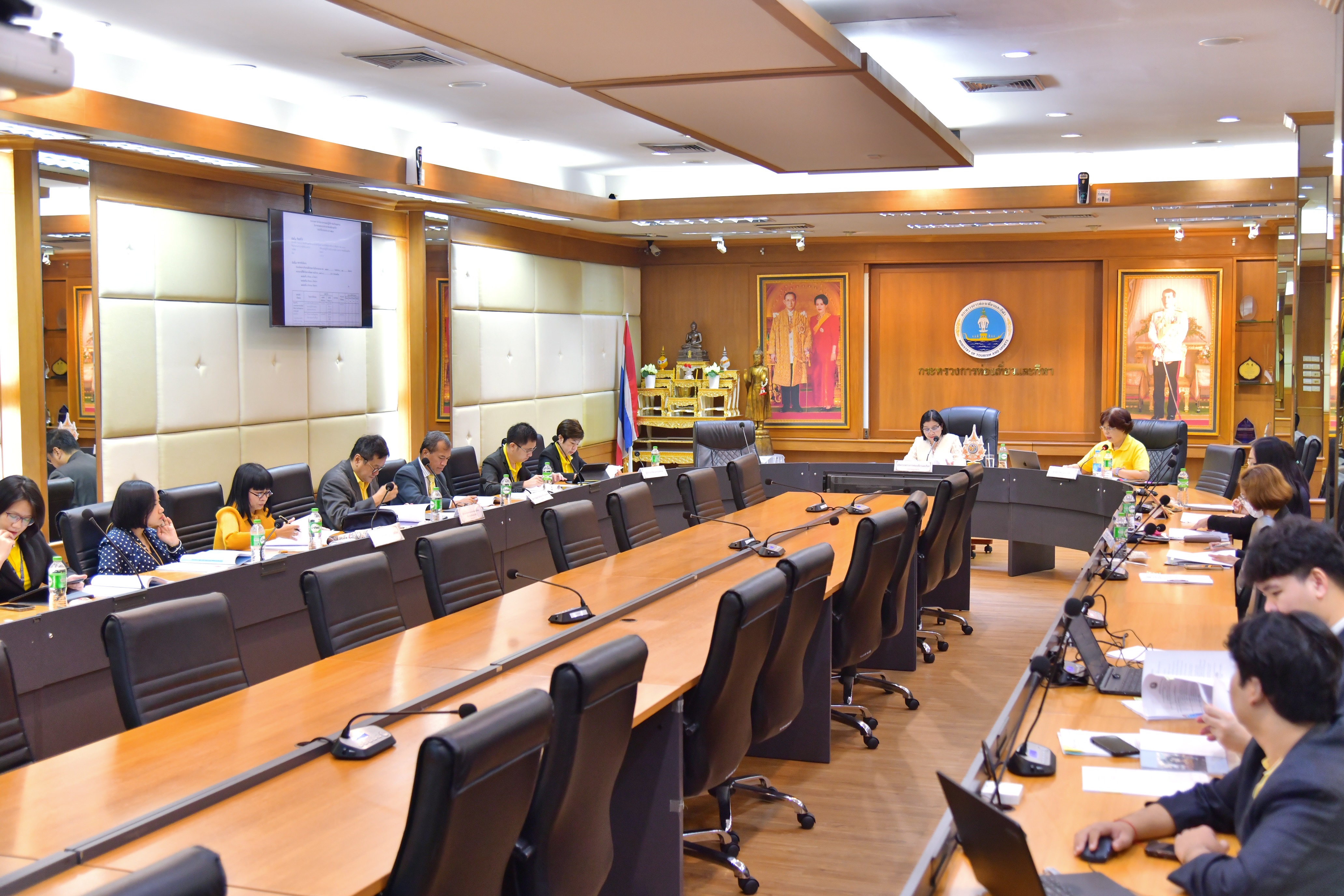 การประชุม คณะอนุกรรมการส่งเสริมคุณธรรมกระทรวงการท่องเที่ยวและกีฬา ครั้งที่ 1/2567