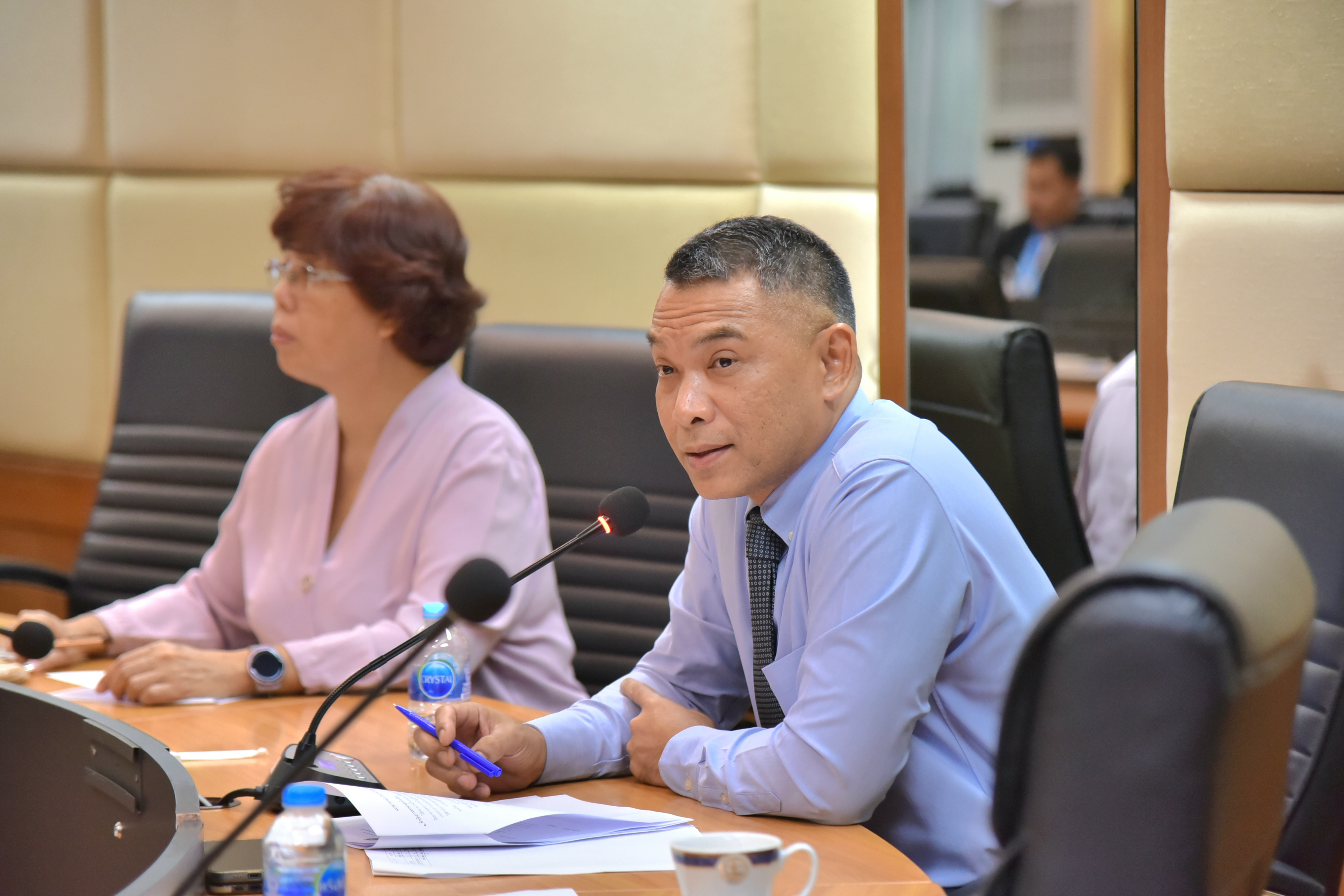 การประชุมพิจารณาการจ้างเหมาเอกชนดำเนินงานของสำนักงานปลัดกระทรวงการท่องเที่ยวและกีฬา และสำนักงานรัฐมนตรี ประจำปีงบประมาณ พ.ศ. 2568