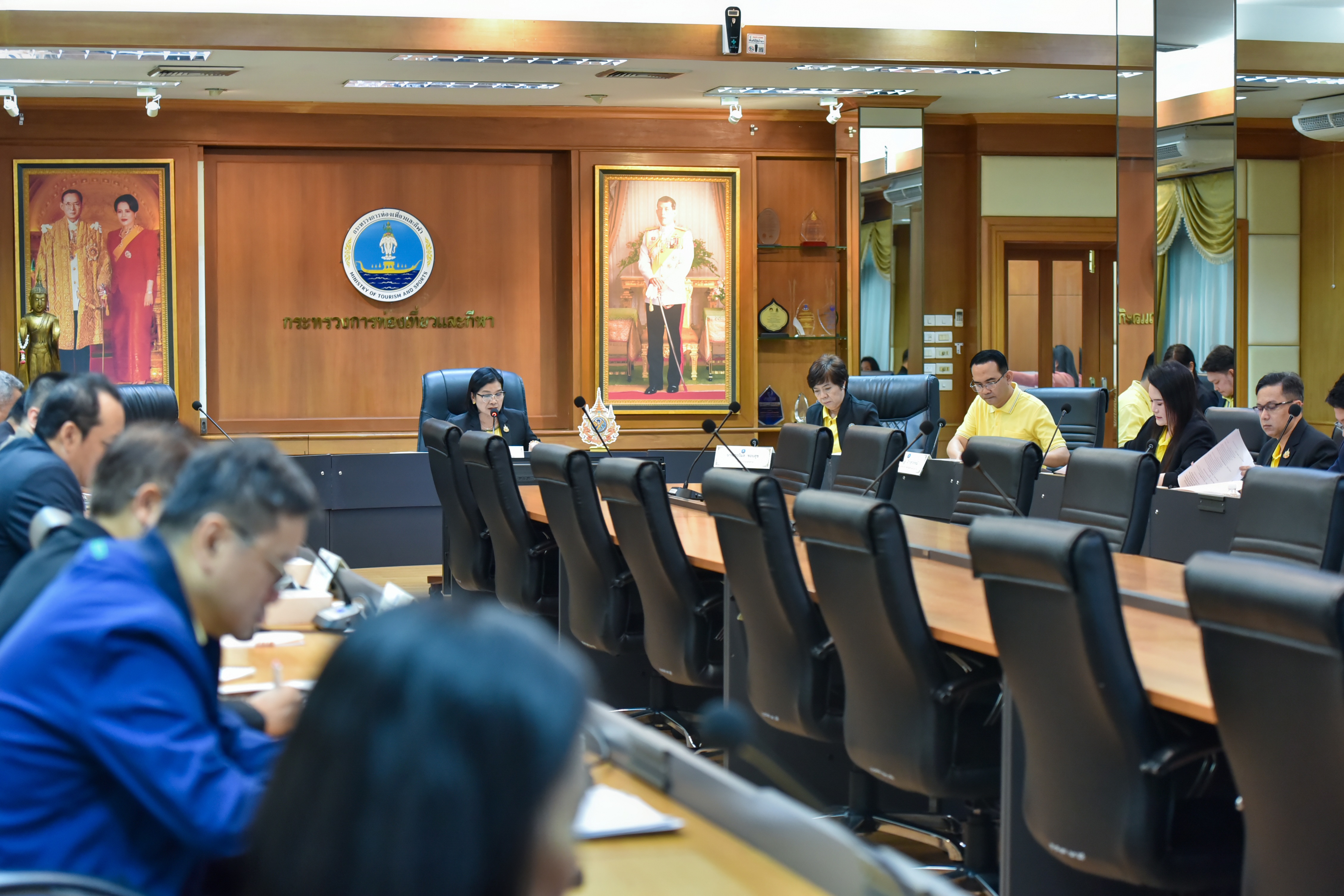 รองปลัดกระทรวงการท่องเที่ยวและกีฬา เป็นประธานการประชุมขับเคลื่อนภารกิจประจำปีงบประมาณ 2567