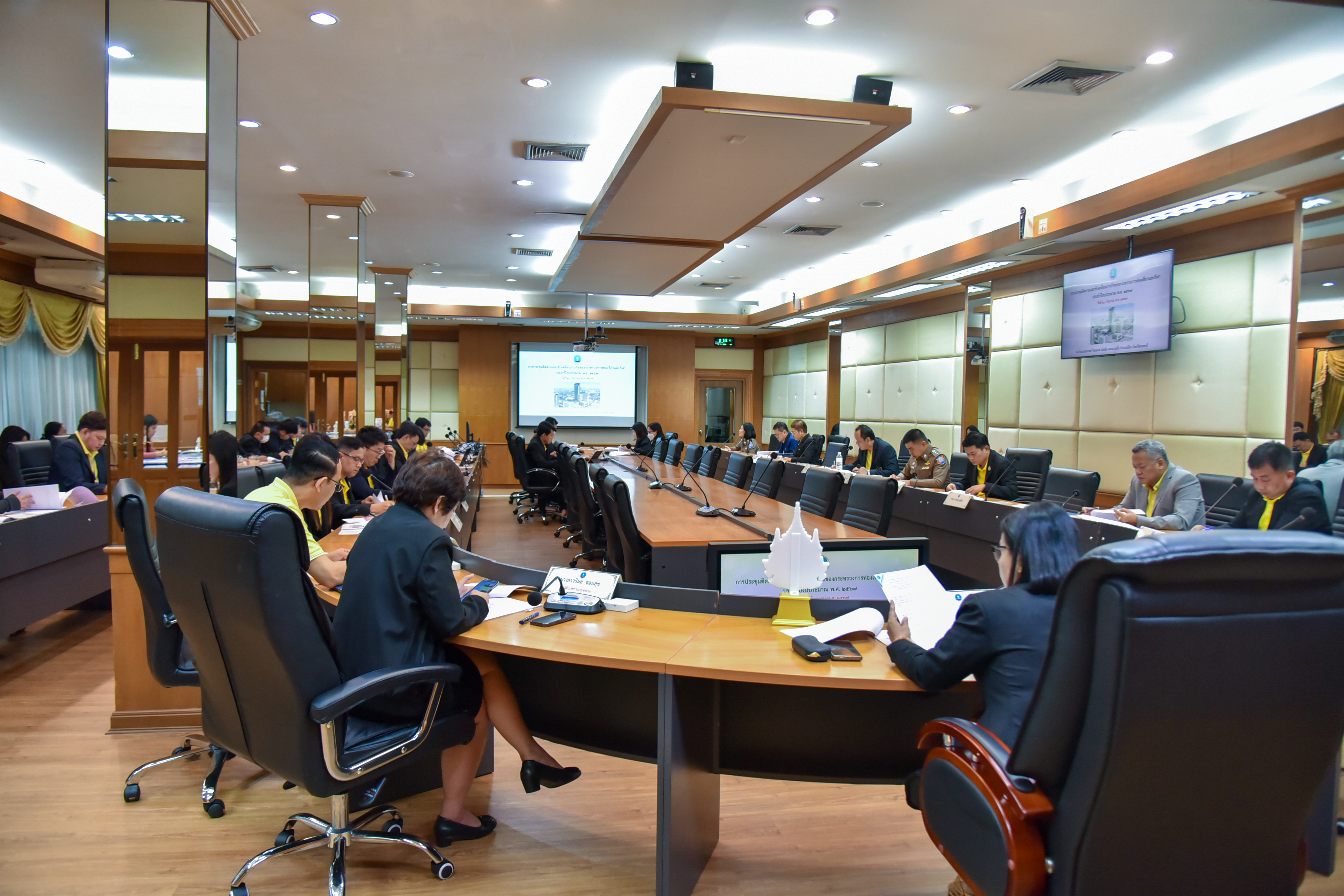 รองปลัดกระทรวงการท่องเที่ยวและกีฬา เป็นประธานการประชุมขับเคลื่อนภารกิจประจำปีงบประมาณ 2567