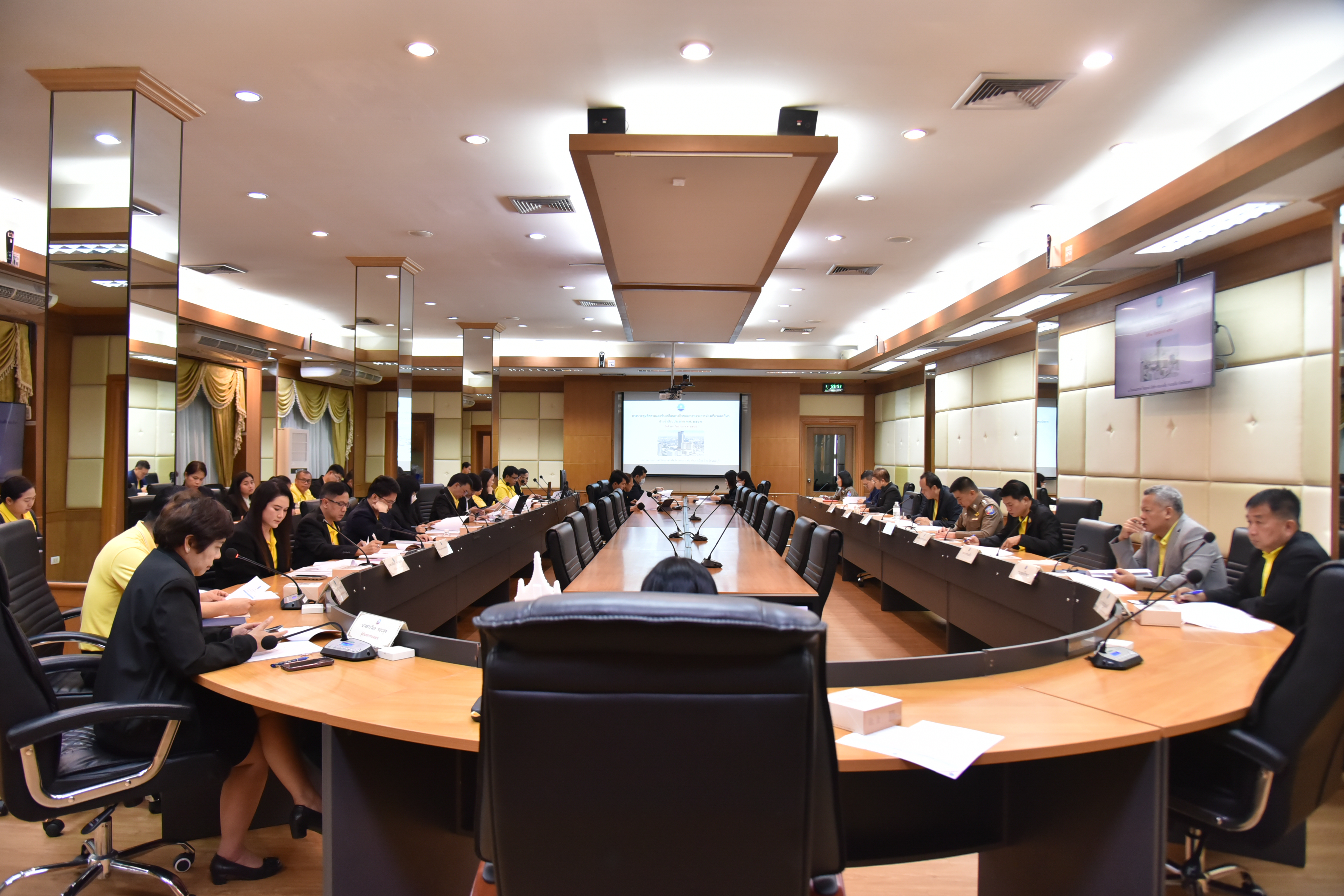 รองปลัดกระทรวงการท่องเที่ยวและกีฬา เป็นประธานการประชุมขับเคลื่อนภารกิจประจำปีงบประมาณ 2567