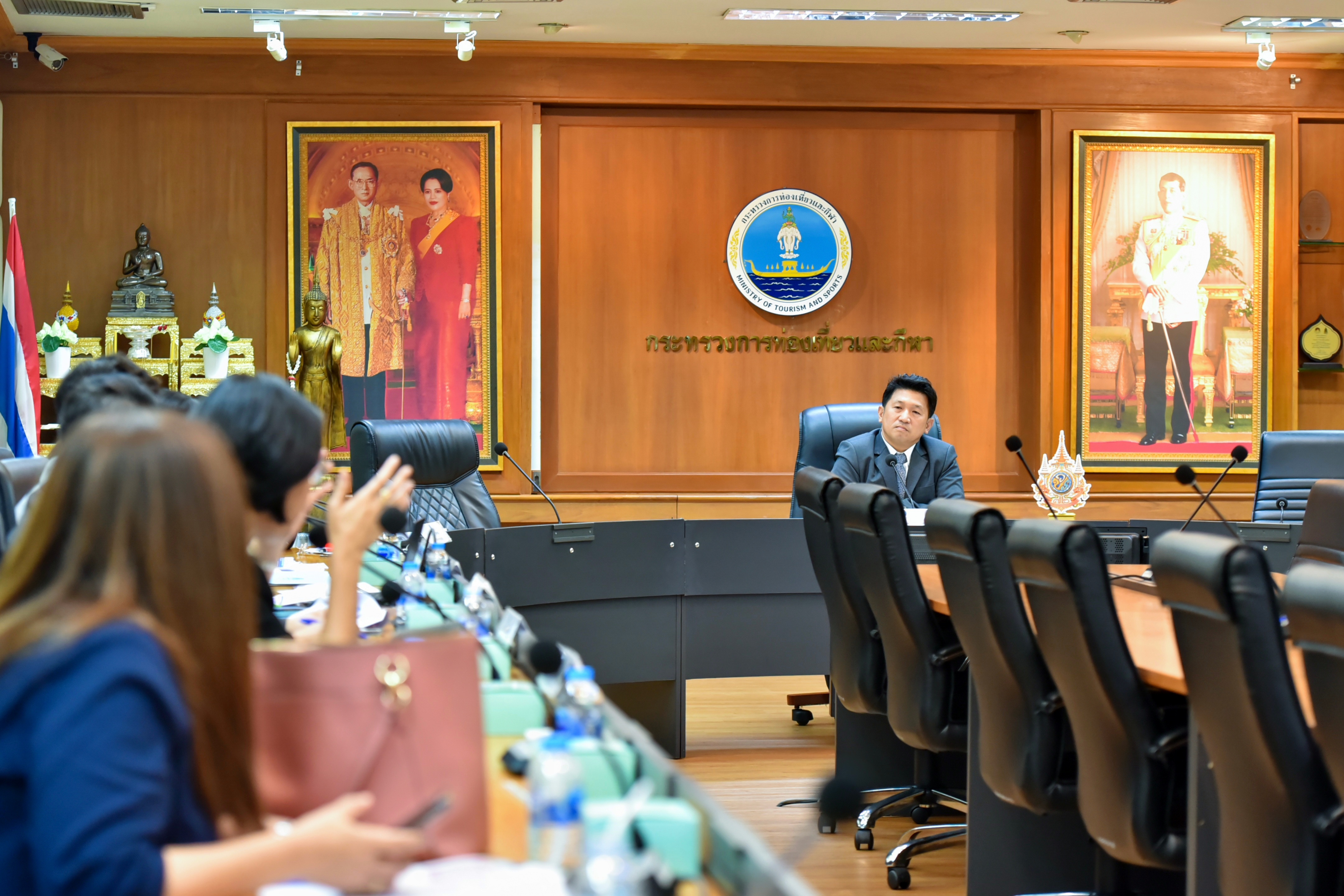การประชุมคณะกรรมการขับเคลื่อนแผนงานบูรณาการสร้างรายได้จากการท่องเที่ยว