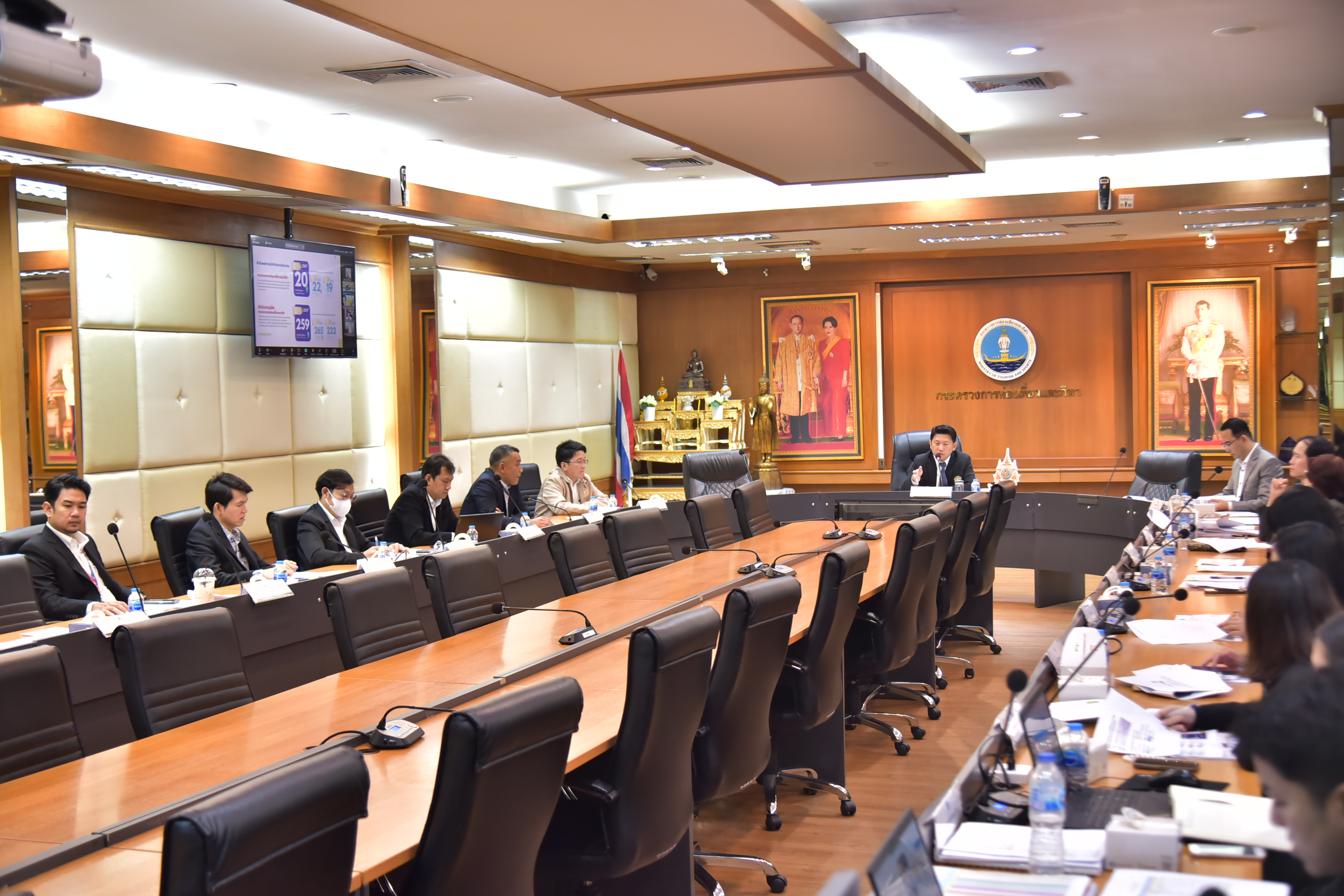 การประชุมคณะกรรมการจัดสรรงบประมาณรายจ่ายประจำปี และกำกับ ติดตาม เร่งรัด ผลการปฏิบัติงานและการใช้จ่ายงบประมาณรายจ่ายประจำปีของสำนักงานปลัดกระทรวงการท่องเที่ยวและกีฬา ครั้งที่ 3/2567