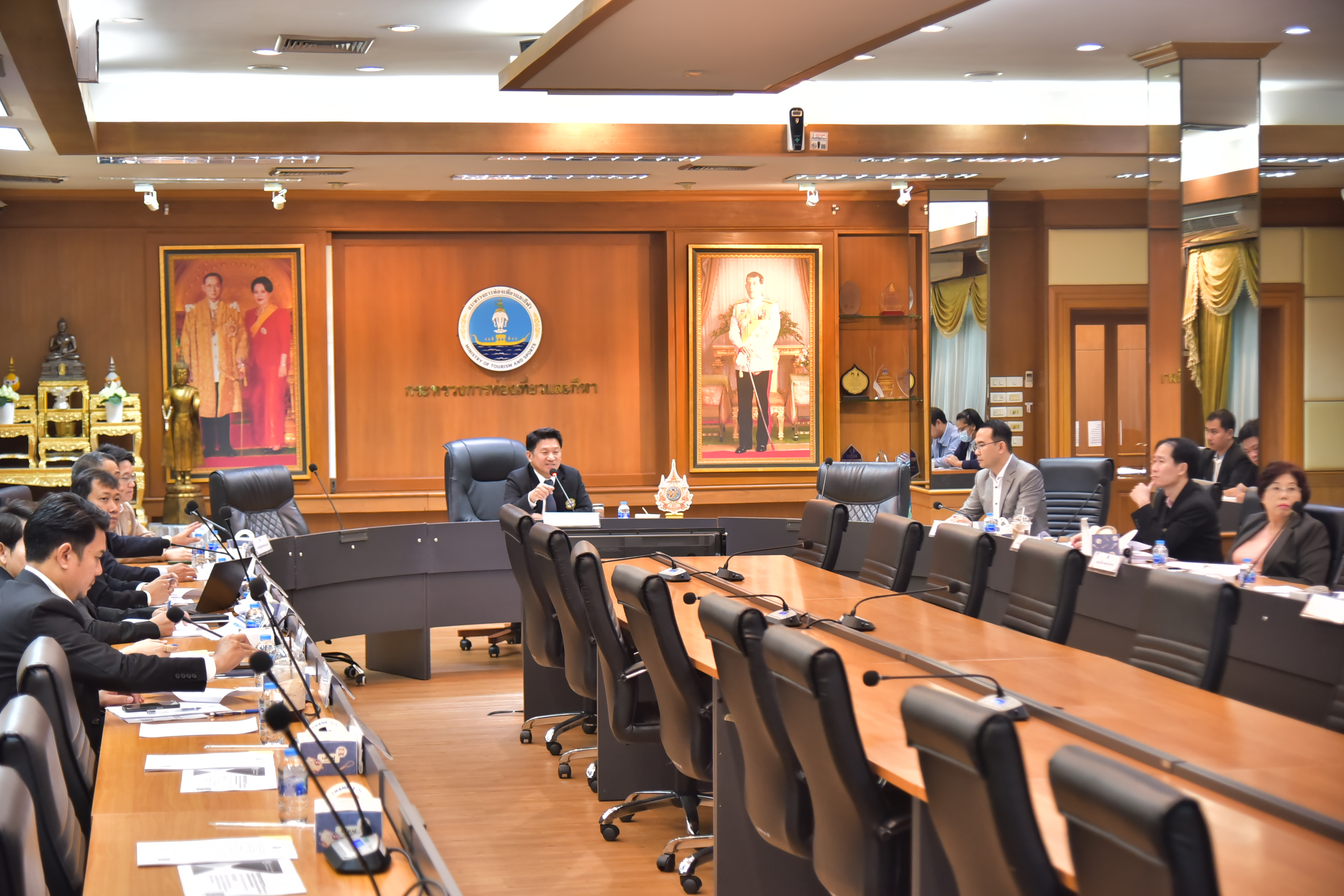 การประชุมคณะกรรมการจัดสรรงบประมาณรายจ่ายประจำปี และกำกับ ติดตาม เร่งรัด ผลการปฏิบัติงานและการใช้จ่ายงบประมาณรายจ่ายประจำปีของสำนักงานปลัดกระทรวงการท่องเที่ยวและกีฬา ครั้งที่ 3/2567