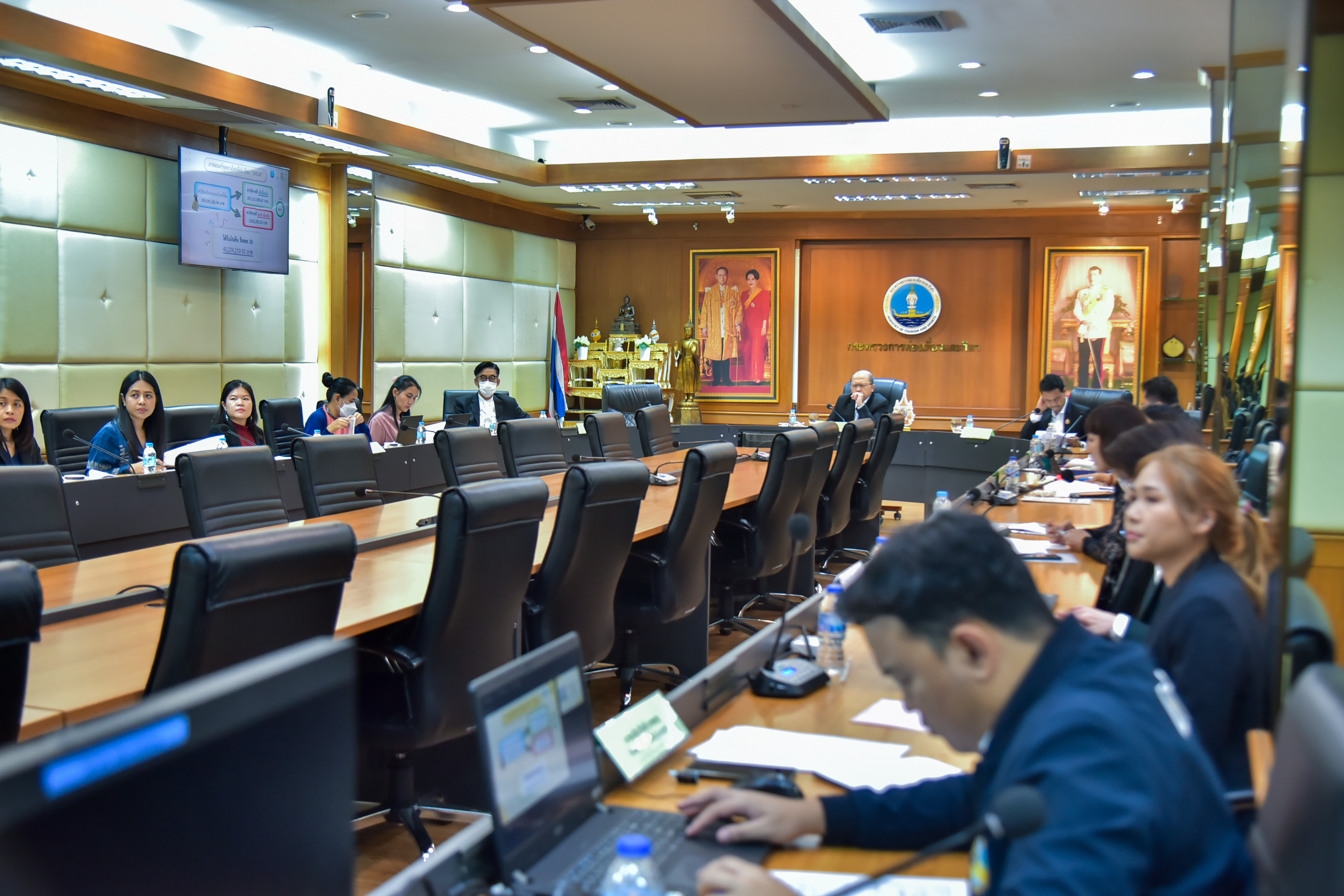 การประชุมคณะกรรมการพิจารณาการคืนเงินสำหรับมาตรการส่งเสริมการถ่ายทำภาพยนตร์ต่างประเทศในประเทศไทย ครั้งที่ 5/2567