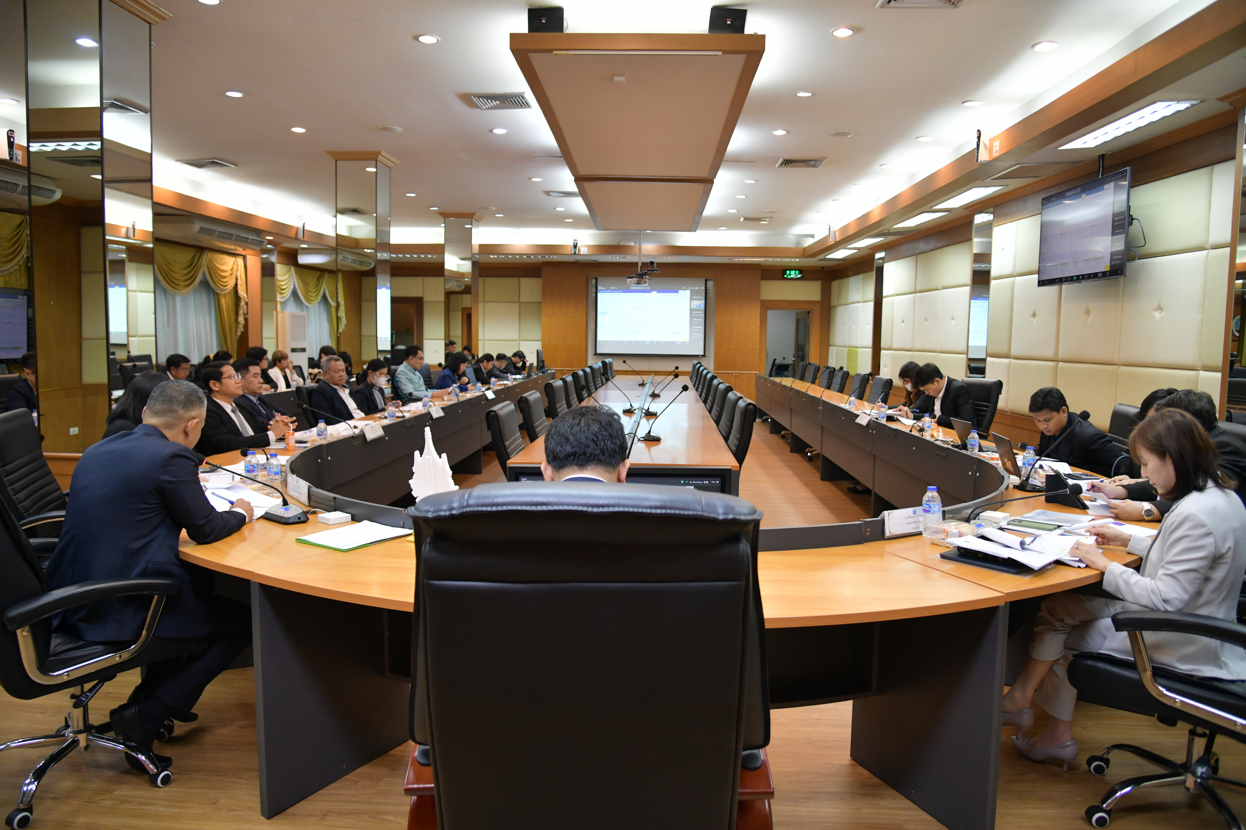 การประชุมคณะกรรมการกำกับการประเมินผลการปฏิบัติราชการของส่วนราชการในกระทรวงการท่องเที่ยวและกีฬา ประจำปีงบประมาณ พ.ศ. 2567