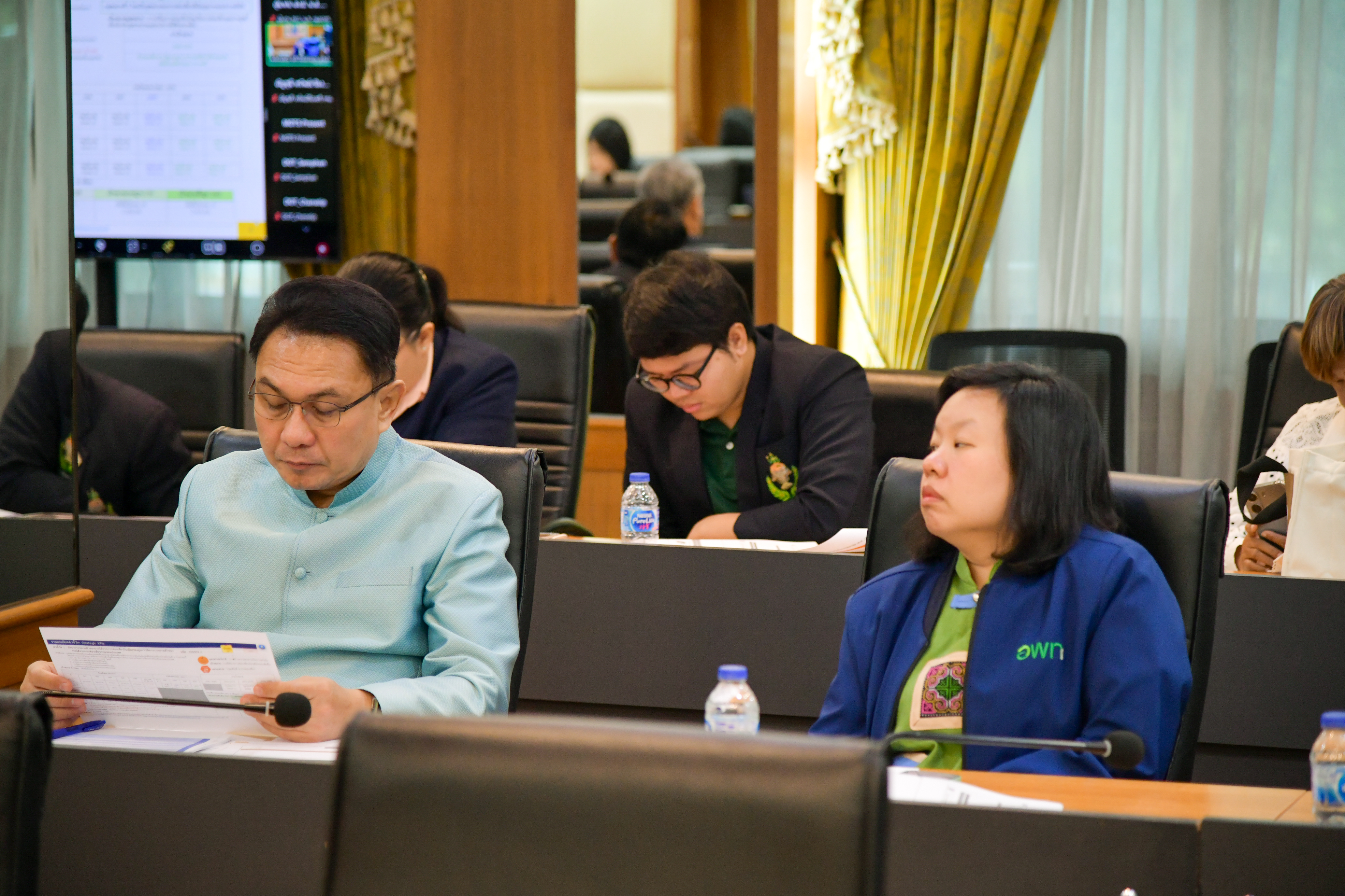 การประชุมคณะกรรมการกำกับการประเมินผลการปฏิบัติราชการของส่วนราชการในกระทรวงการท่องเที่ยวและกีฬา ประจำปีงบประมาณ พ.ศ. 2567
