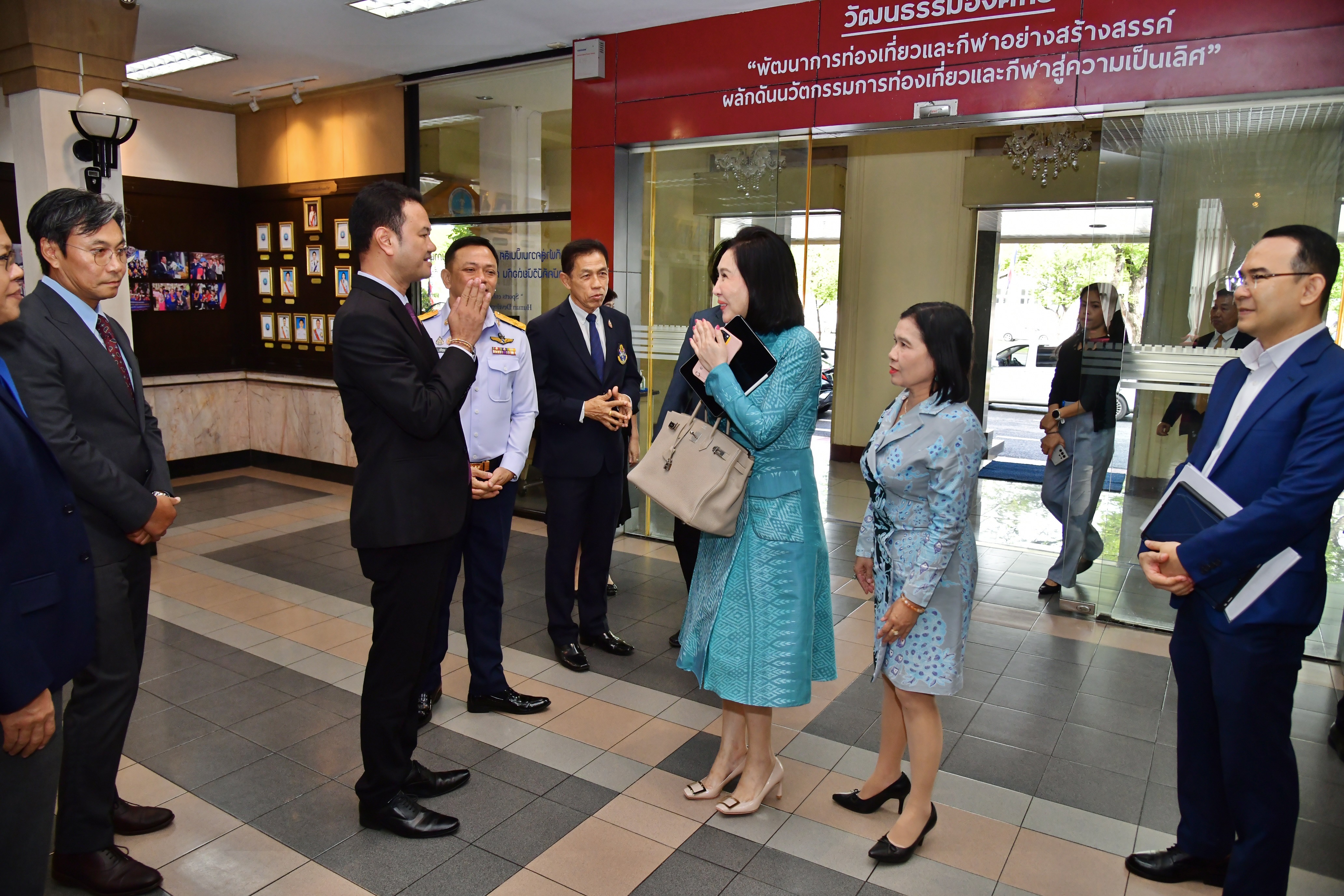 กระทรวงการท่องเที่ยวและกีฬา ต้อนรับปลัดฯ คนใหม่ 