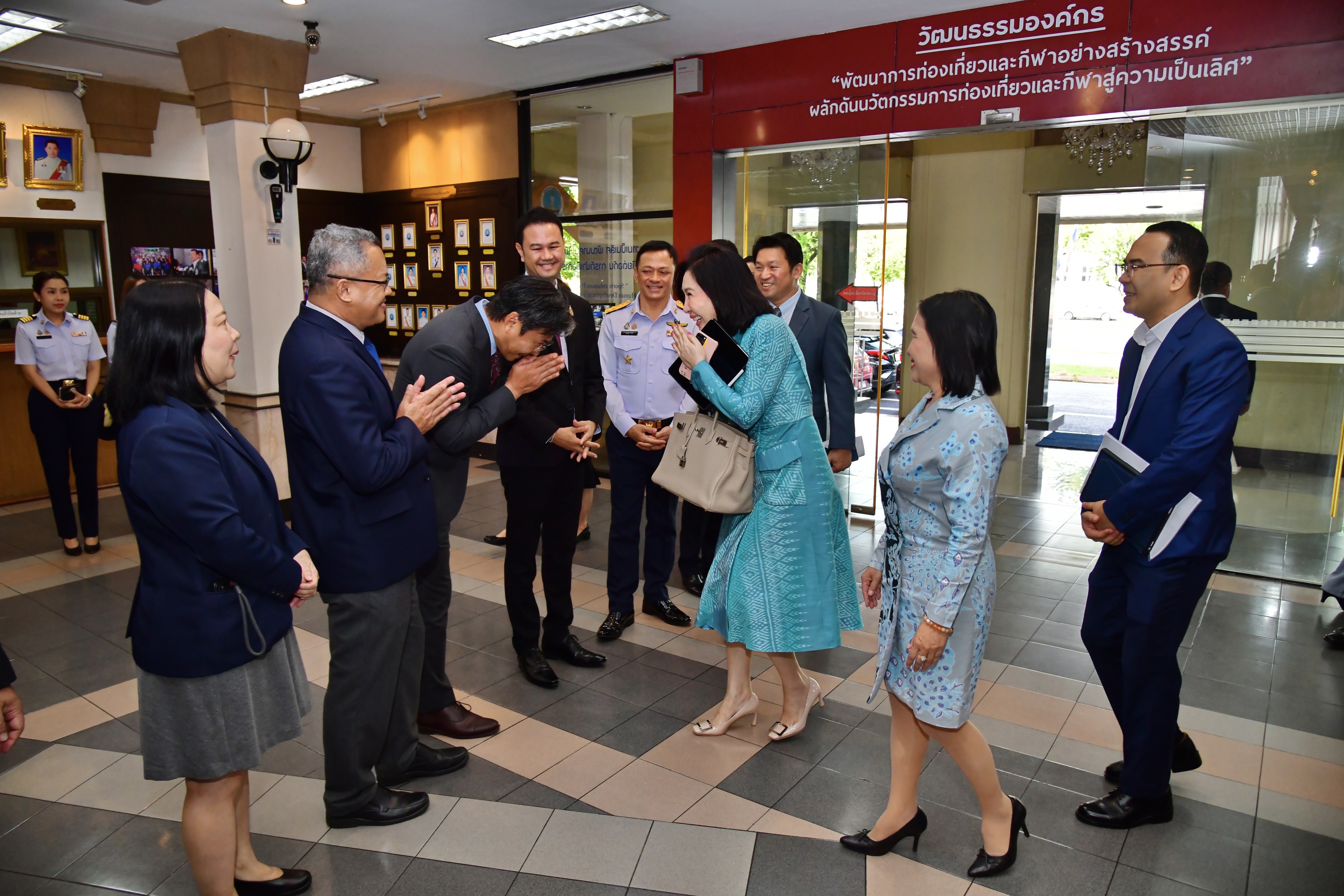 กระทรวงการท่องเที่ยวและกีฬา ต้อนรับปลัดฯ คนใหม่ 