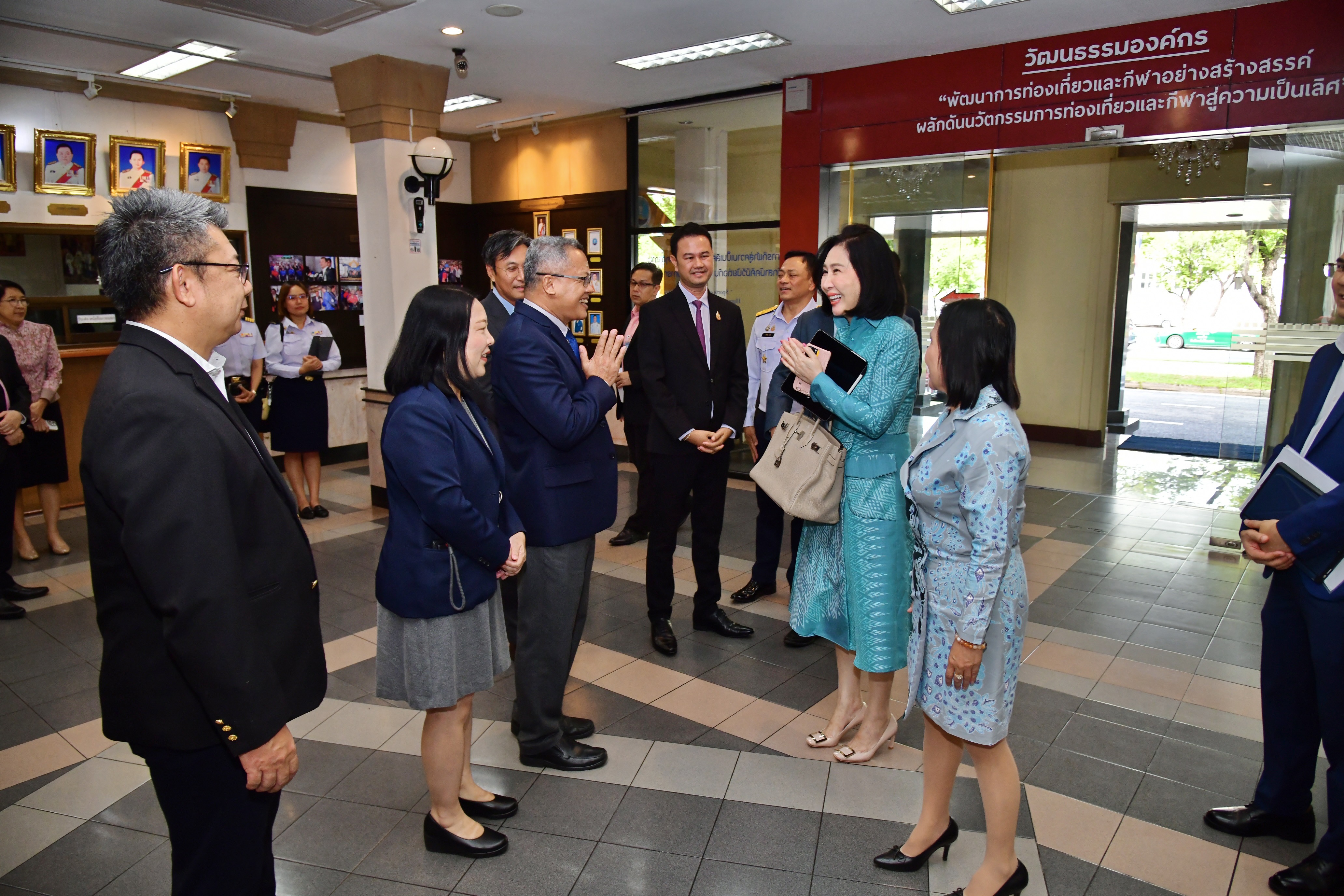 กระทรวงการท่องเที่ยวและกีฬา ต้อนรับปลัดฯ คนใหม่ 