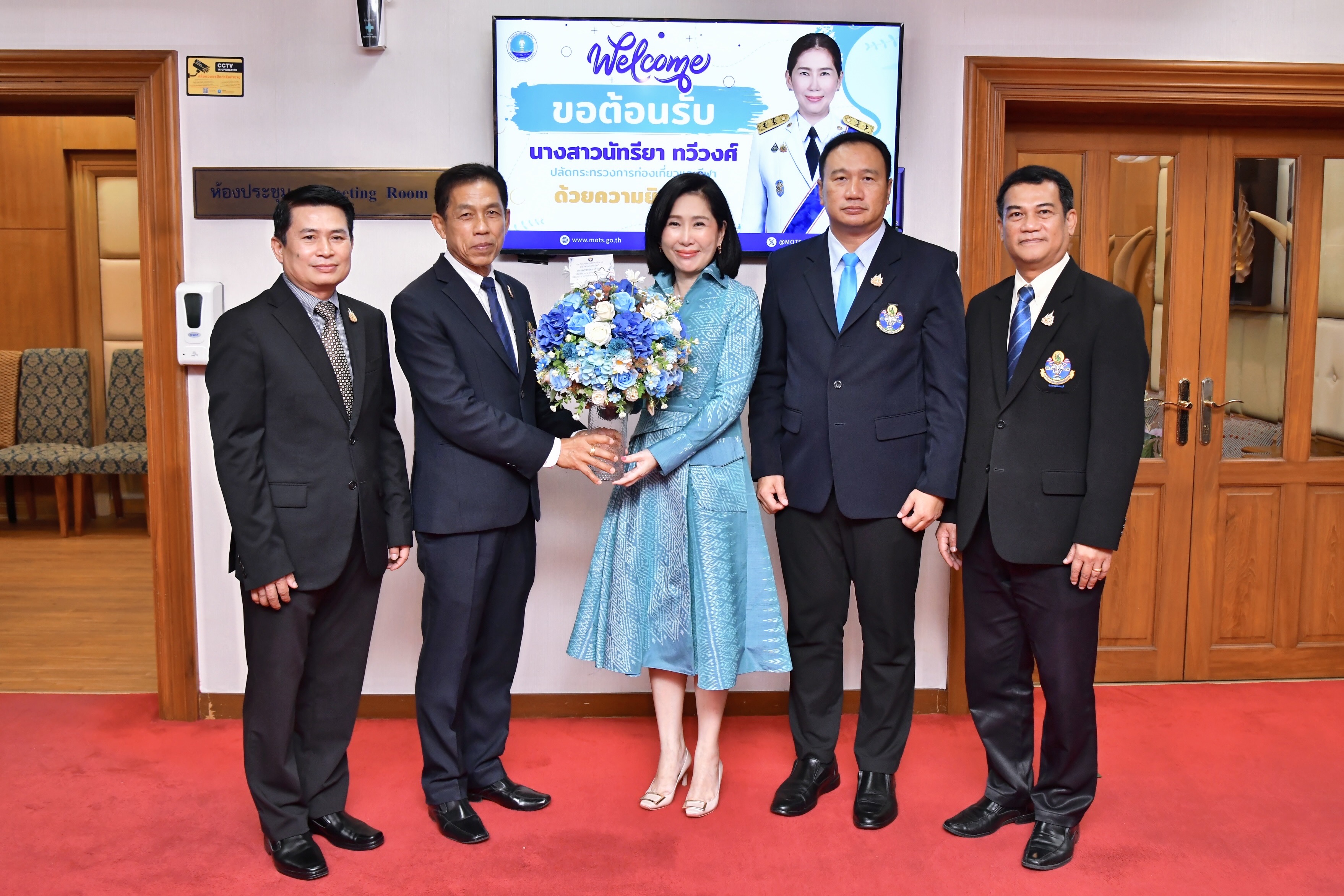 กระทรวงการท่องเที่ยวและกีฬา ต้อนรับปลัดฯ คนใหม่ 