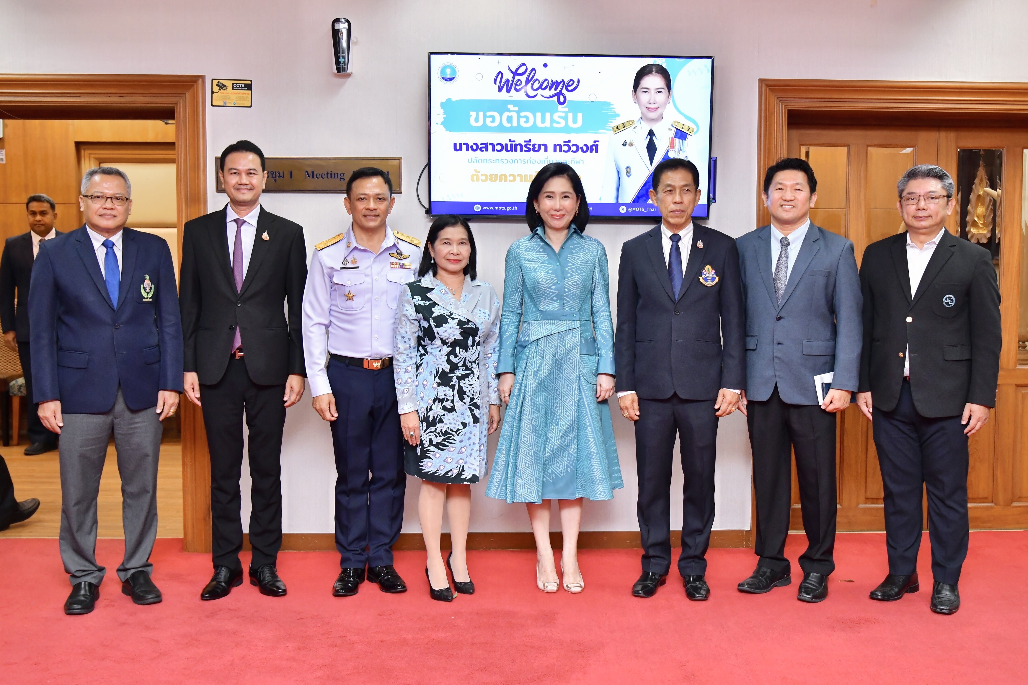 กระทรวงการท่องเที่ยวและกีฬา ต้อนรับปลัดฯ คนใหม่ 