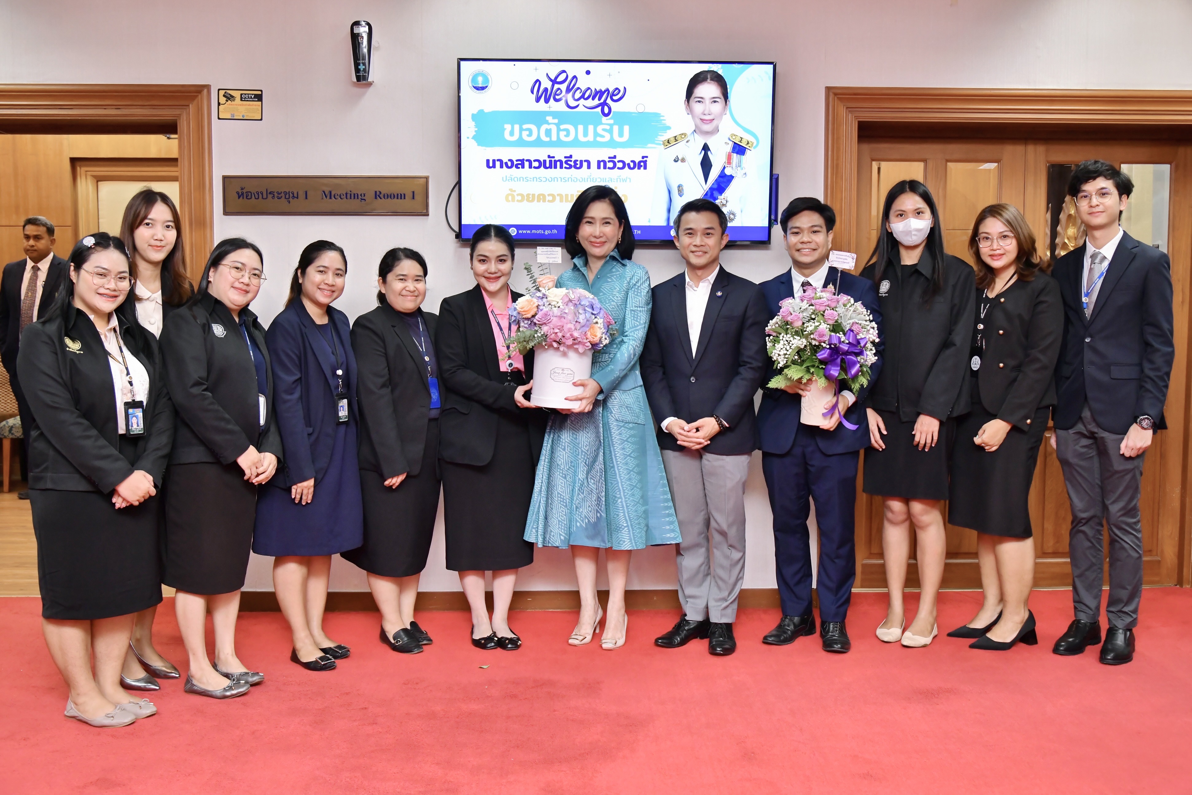 กระทรวงการท่องเที่ยวและกีฬา ต้อนรับปลัดฯ คนใหม่ 