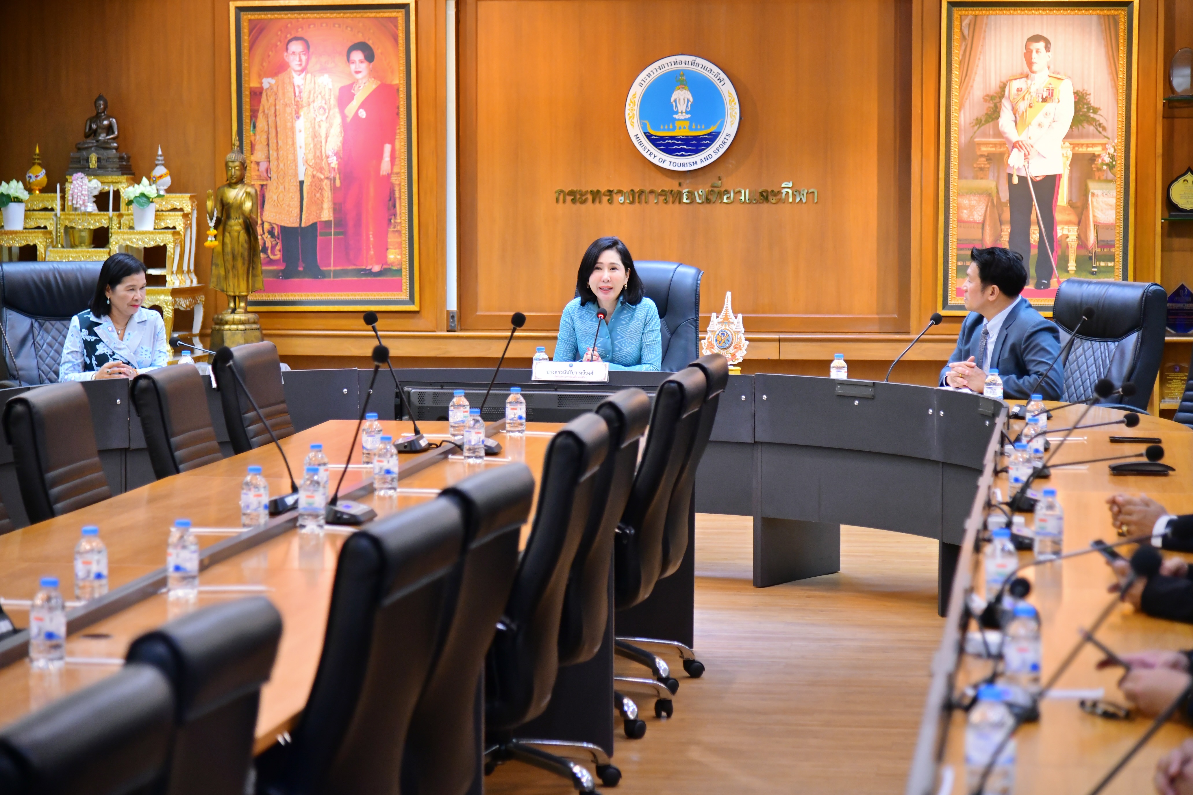 กระทรวงการท่องเที่ยวและกีฬา ต้อนรับปลัดฯ คนใหม่ 