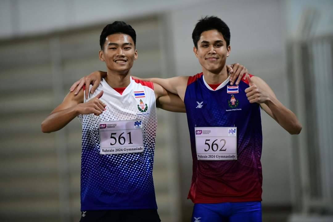 ทัพนักเรียนไทยร่วมชิงชัยในการแข่งขัน ISF Gymnasiade Bahrain 2024