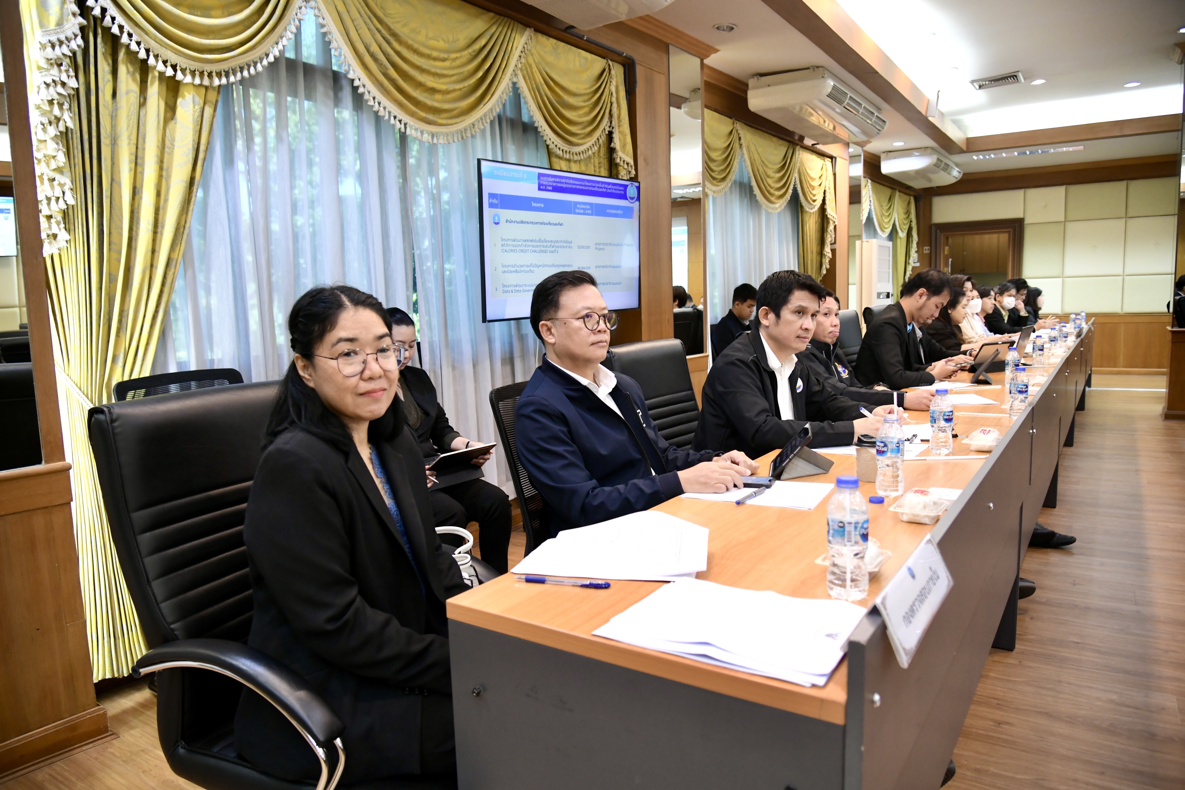 การประชุมคณะกรมการกำหนดแผนและติดตามผลการตรวจราชการของกระทรวงการท่องเที่ยวและกีฬา ประจำปีงบประมาณ พ.ศ. 2568 ครั้งที่ 1/2567