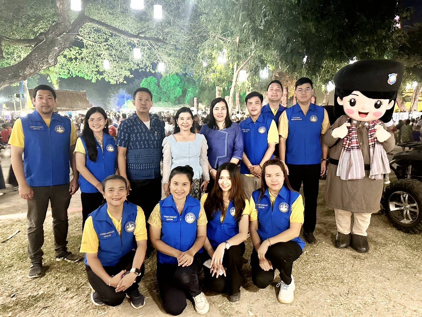 รองปลัดกระทรวงการท่องเที่ยวและกีฬา เข้าร่วมงานประเพณีลอยกระทง จังหวัดสุโขทัย