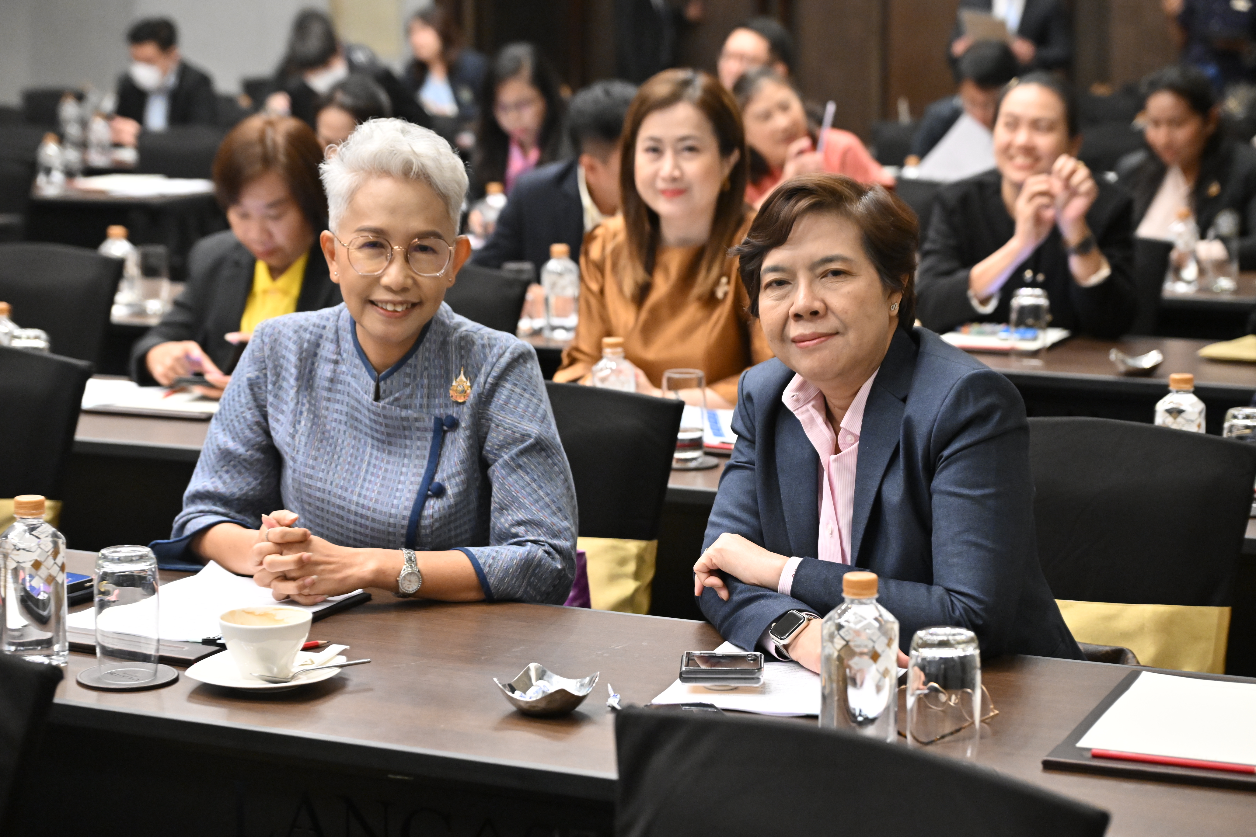 นางสาวนัทรียา ทวีวงศ์ ปลัดกระทรวงการท่องเที่ยวและกีฬา เป็นประธานในพิธีเปิด การประชุมสัมมนาชี้แจงกรอบแนวทางการประเมินส่วนราชการตามมาตรการปรับปรุงประสิทธิภาพในการปฏิบัติราชการของส่วนราชการในสังกัดกระทรวงการท่องเที่ยวและกีฬา ประจำปีงบประมาณ พ.ศ. 2568 