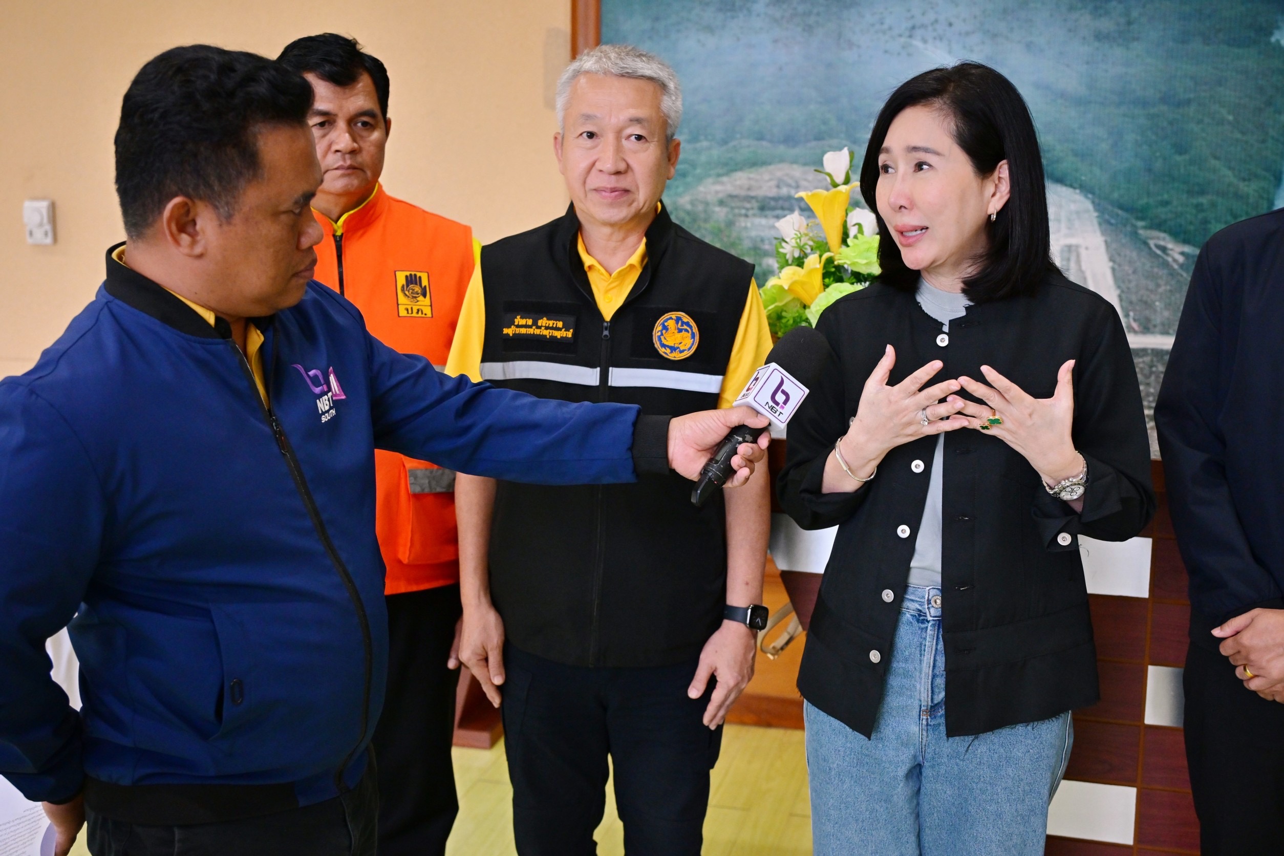 ปลัดกระทรวงการท่องเที่ยวและกีฬา ยกระดับมาตรการความปลอดภัยนักท่องเที่ยวในพื้นที่เขื่อนรัชชประภา
