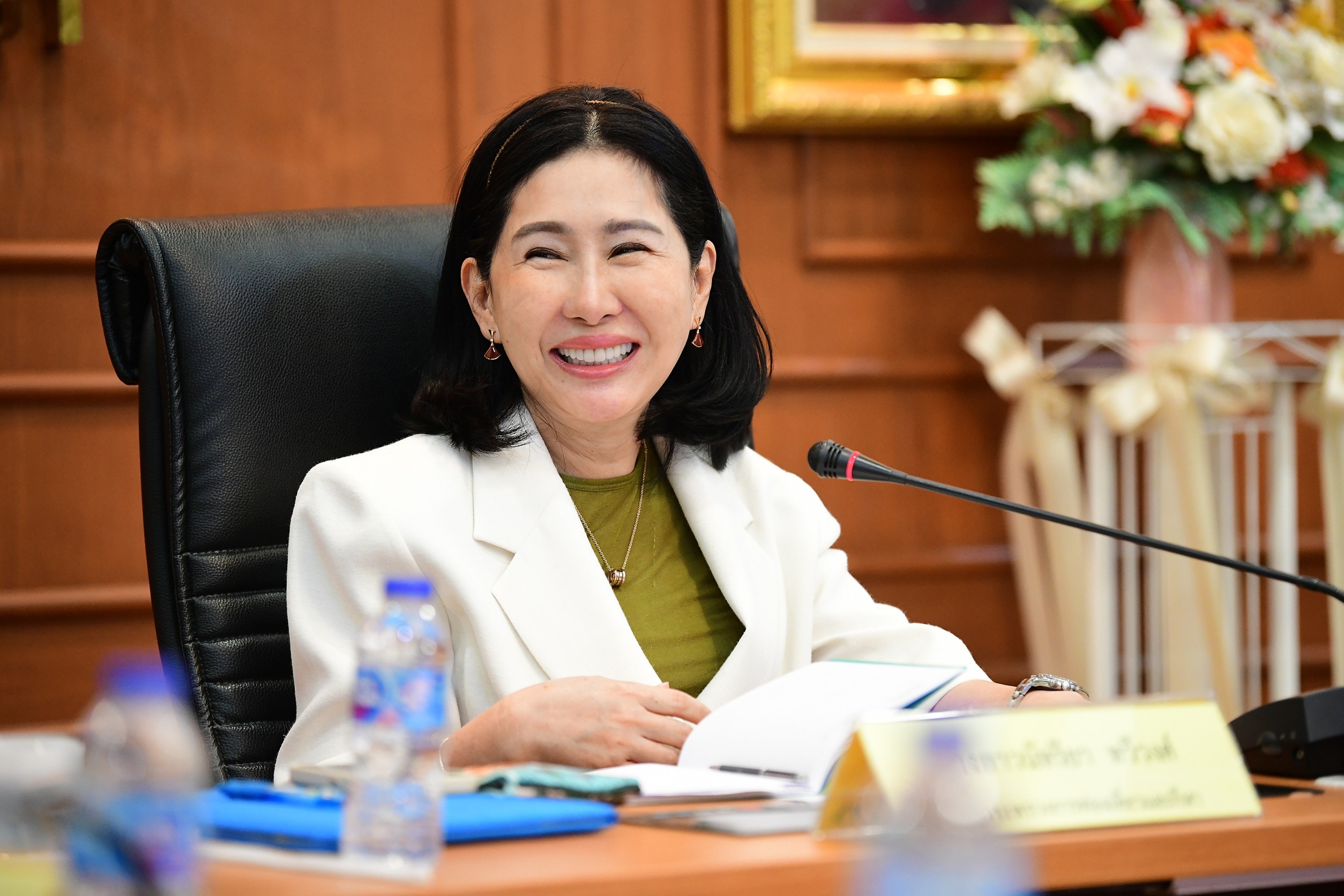 ปลัดกระทรวงการท่องเที่ยวและกีฬามอบนโยบายและตรวจเยี่ยมกรมพลศึกษา