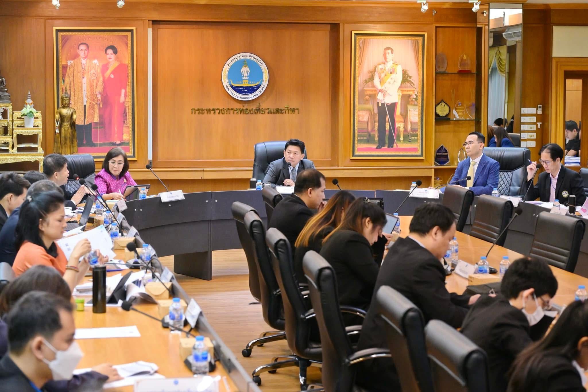 รองปลัดกระทรวงการท่องเที่ยวและกีฬาเป็นประธานประชุมทบทวนเป้าหมายและตัวชี้วัดผลสำเร็จ ปีงบประมาณ 2569