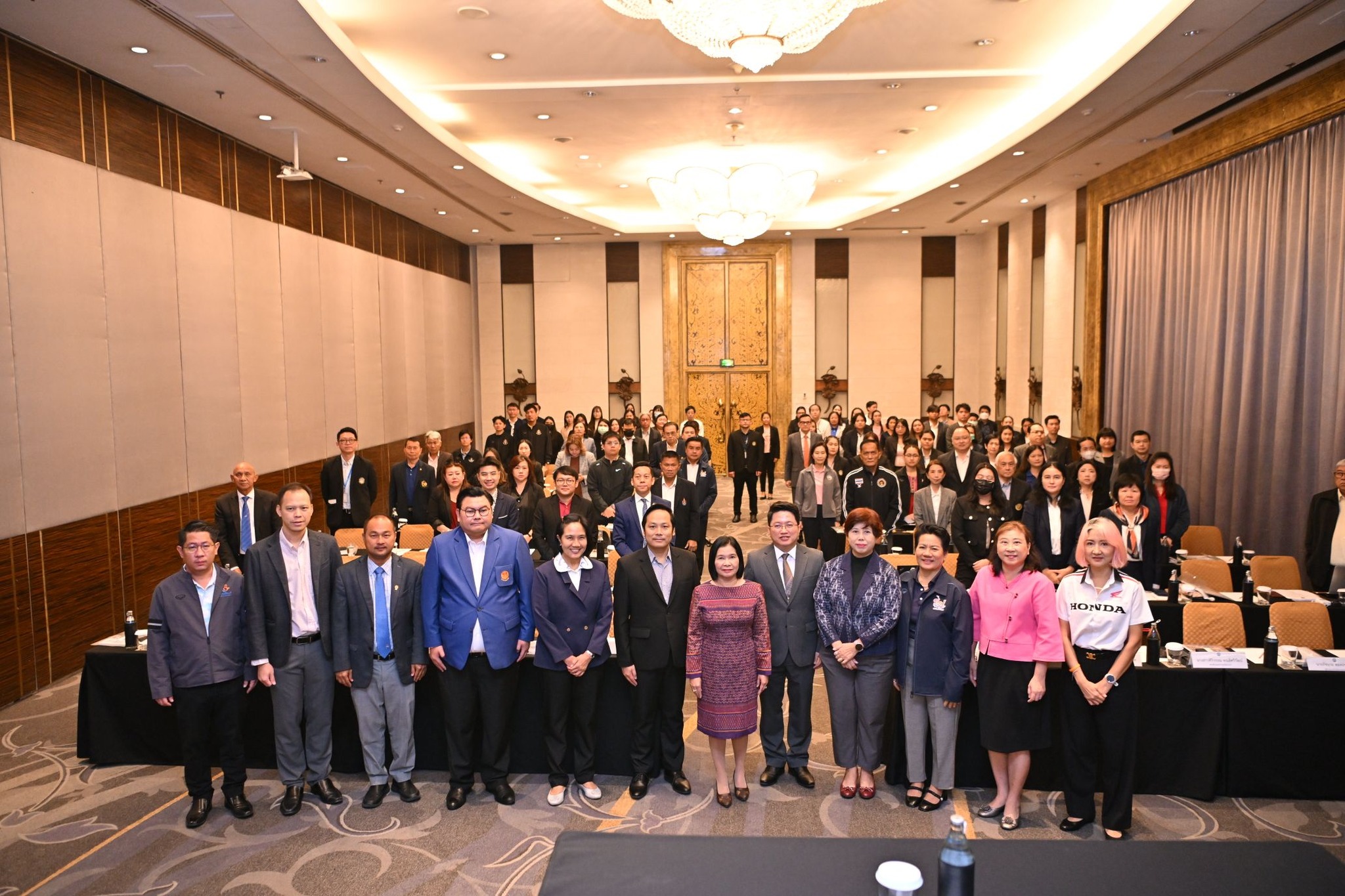 งานประชุมเชิงวิชาการเพื่อนำเสนอผลการประเมินมูลค่าทางเศรษฐกิจของอุตสาหกรรมการกีฬาในปี 2567