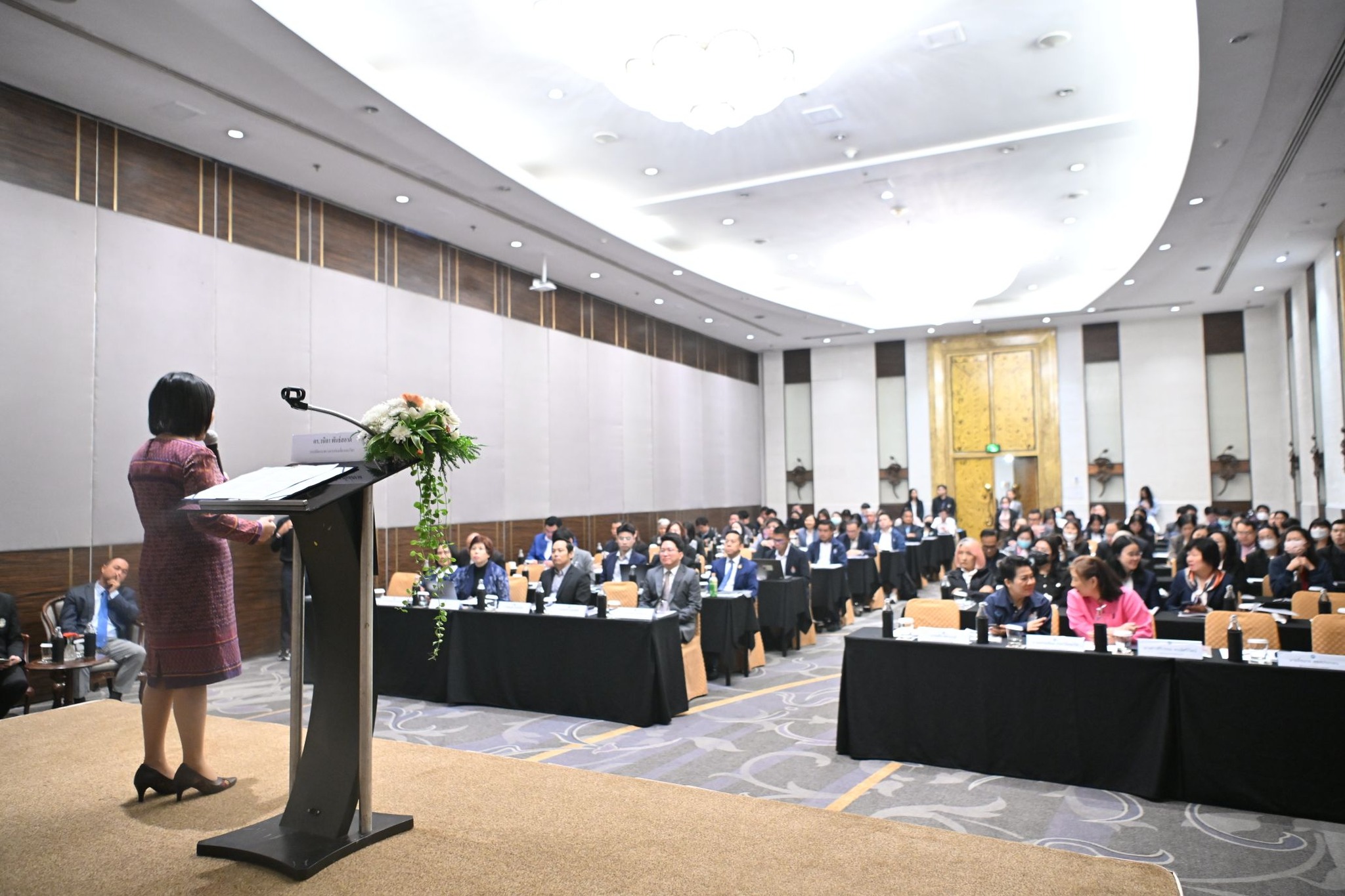 งานประชุมเชิงวิชาการเพื่อนำเสนอผลการประเมินมูลค่าทางเศรษฐกิจของอุตสาหกรรมการกีฬาในปี 2567