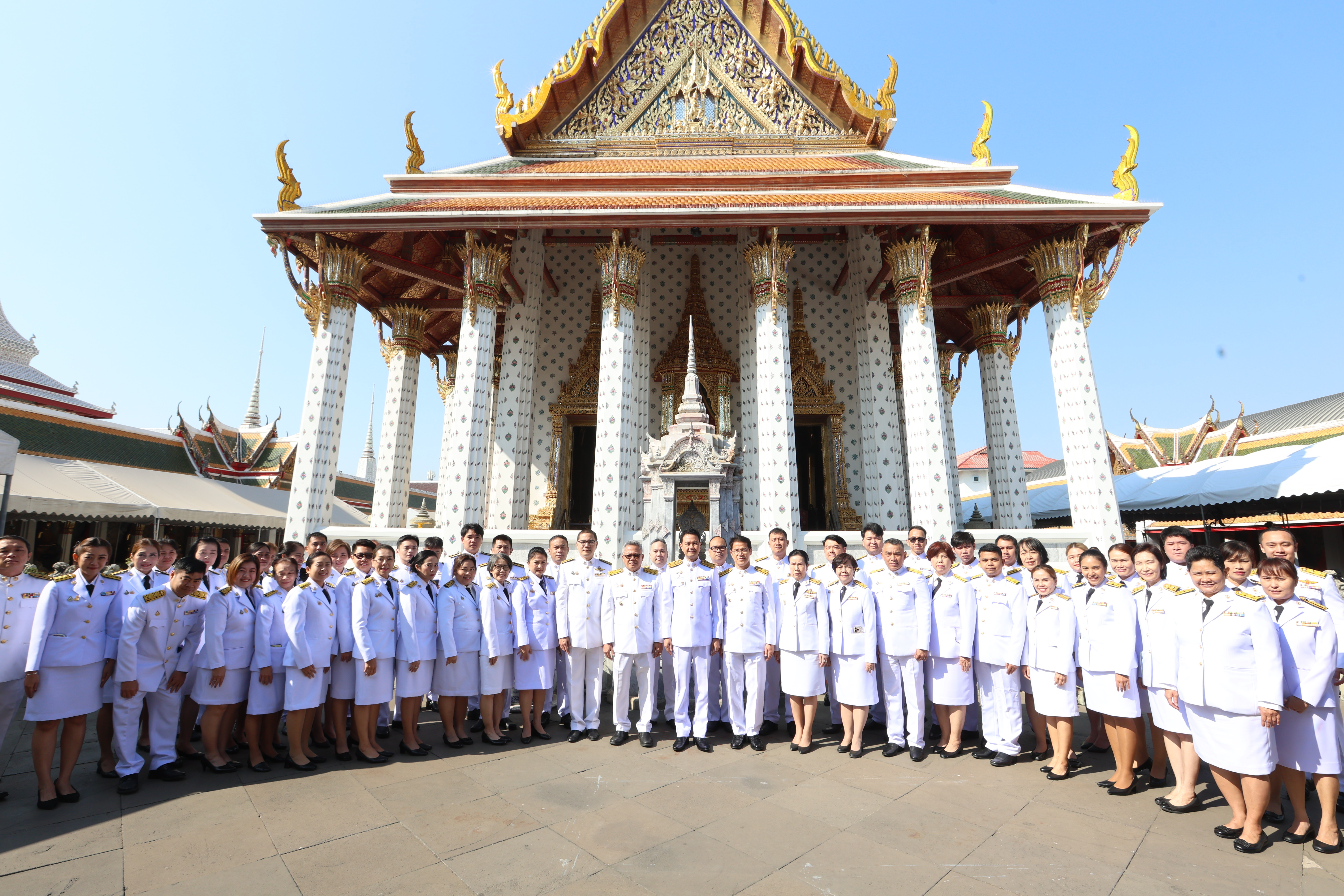 กระทรวงการท่องเที่ยวและกีฬา จัดพิธีเจริญพระพุทธมนต์ ถวายพระราชกุศลเฉลิมพระเกียรติพระบาทสมเด็จพระเจ้าอยู่หัว