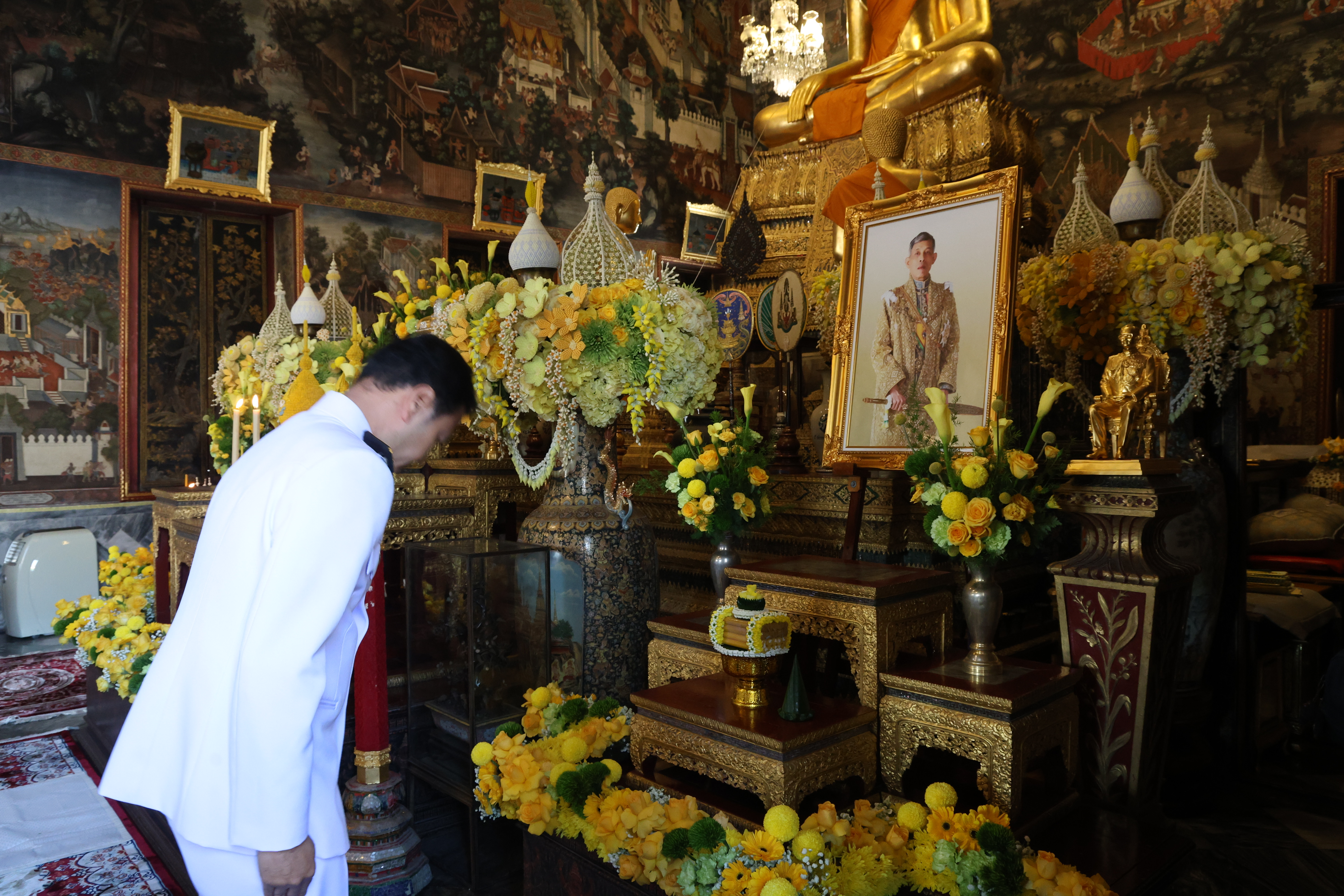 กระทรวงการท่องเที่ยวและกีฬา จัดพิธีเจริญพระพุทธมนต์ ถวายพระราชกุศลเฉลิมพระเกียรติพระบาทสมเด็จพระเจ้าอยู่หัว