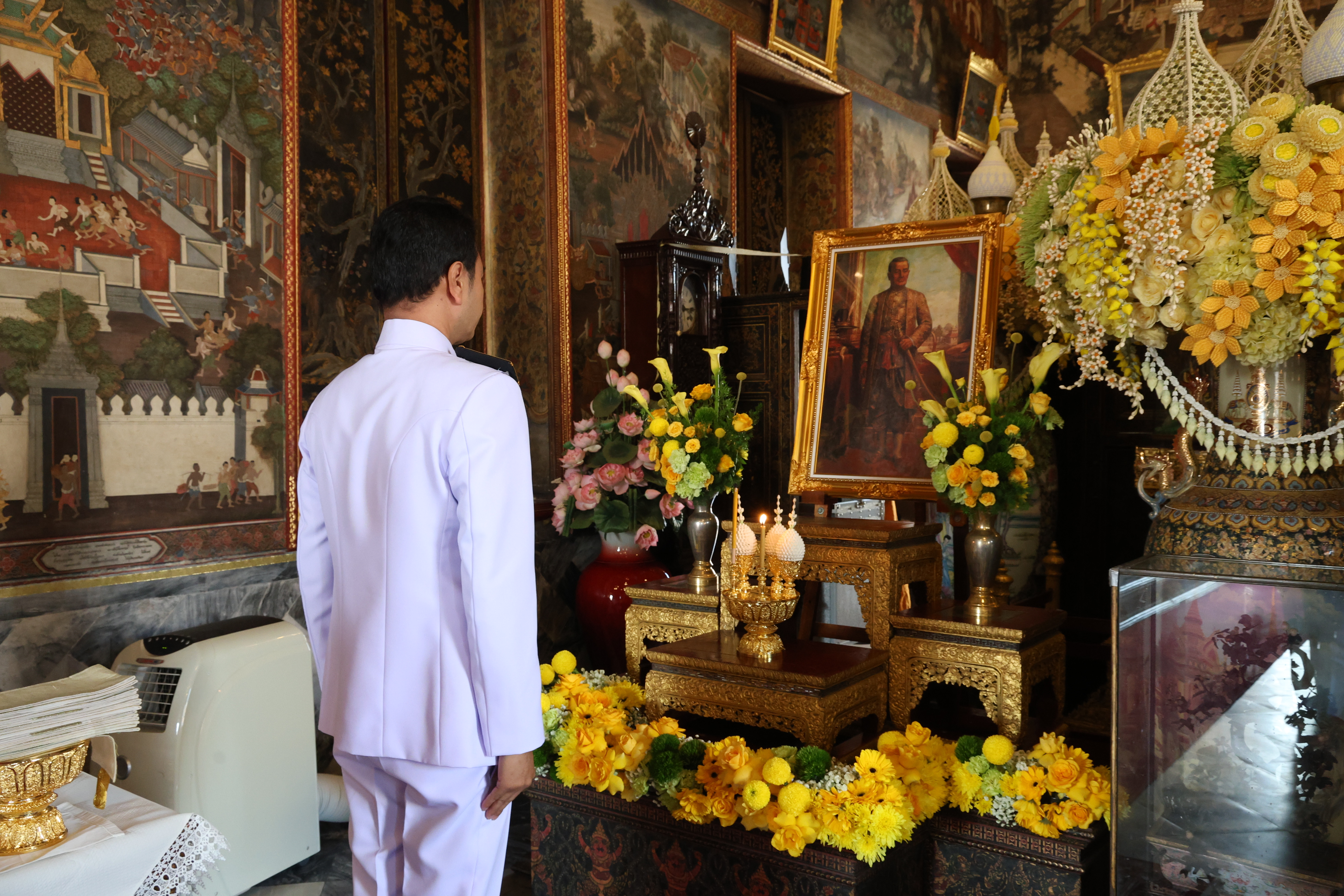 กระทรวงการท่องเที่ยวและกีฬา จัดพิธีเจริญพระพุทธมนต์ ถวายพระราชกุศลเฉลิมพระเกียรติพระบาทสมเด็จพระเจ้าอยู่หัว