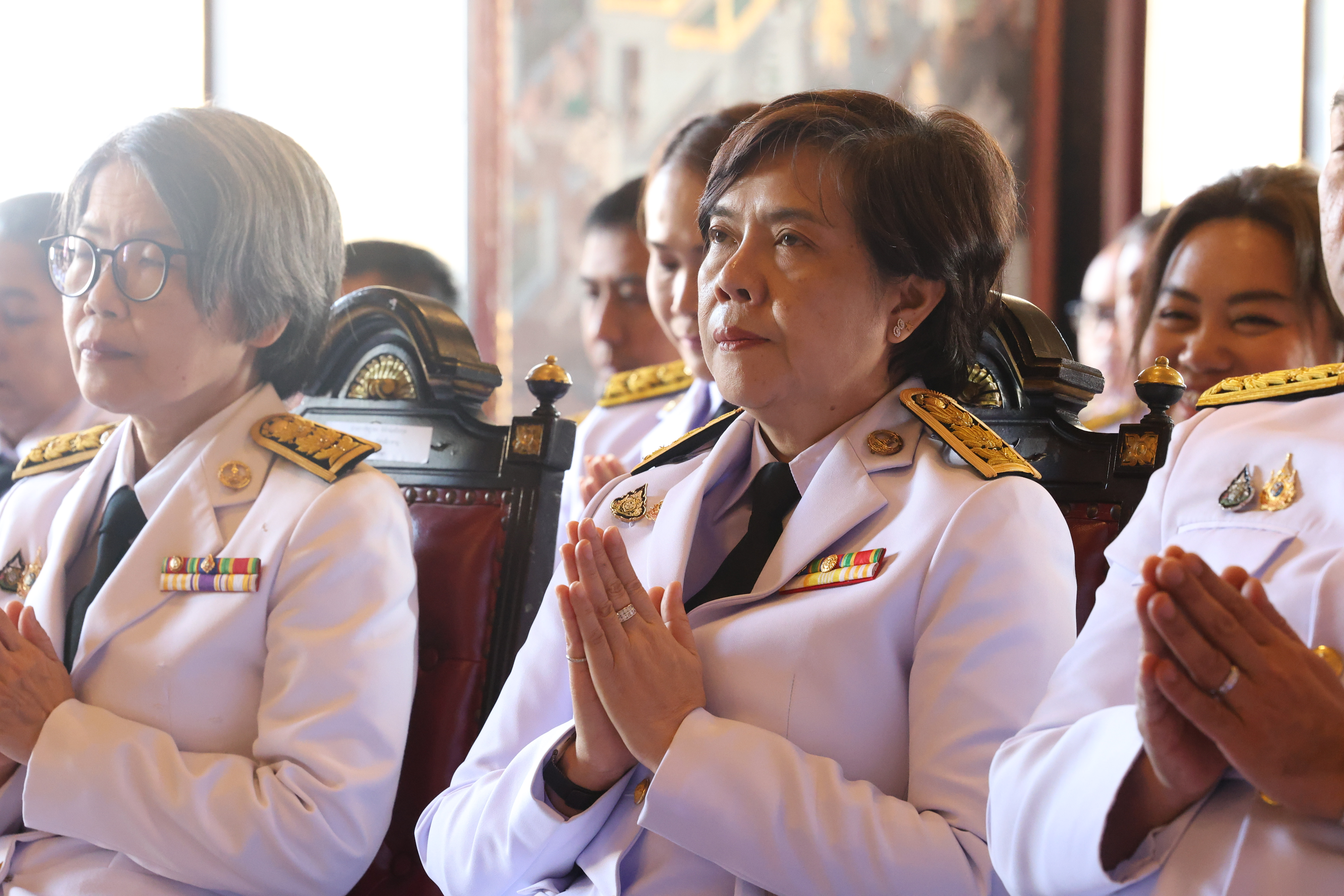 กระทรวงการท่องเที่ยวและกีฬา จัดพิธีเจริญพระพุทธมนต์ ถวายพระราชกุศลเฉลิมพระเกียรติพระบาทสมเด็จพระเจ้าอยู่หัว