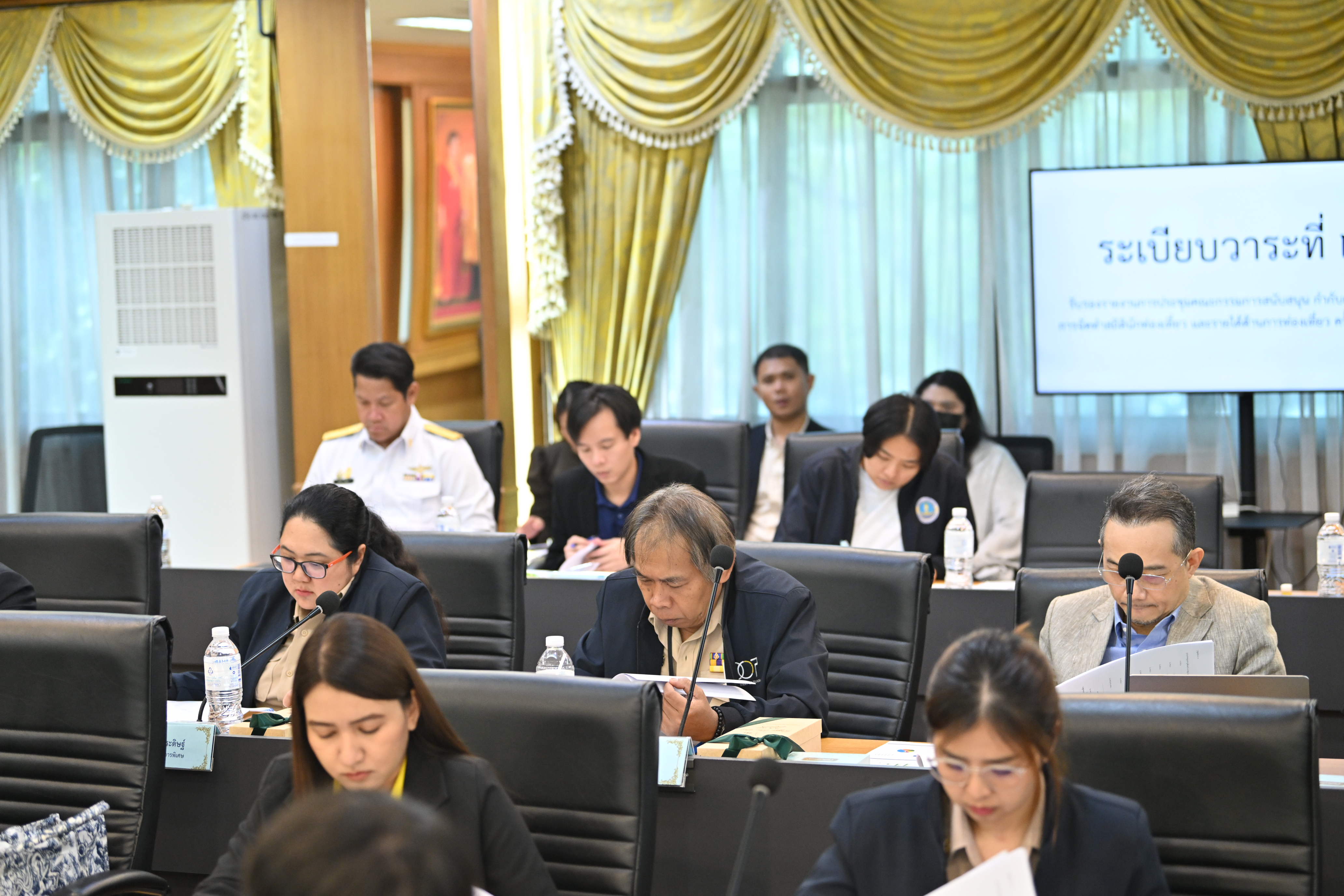 การประชุมคณะกรรมการสนับสนุน กำกับและติดตามการจัดทำสถิตินักท่องเที่ยวและรายได้ด้านการท่องเที่ยว ครั้งที่ 1/2568