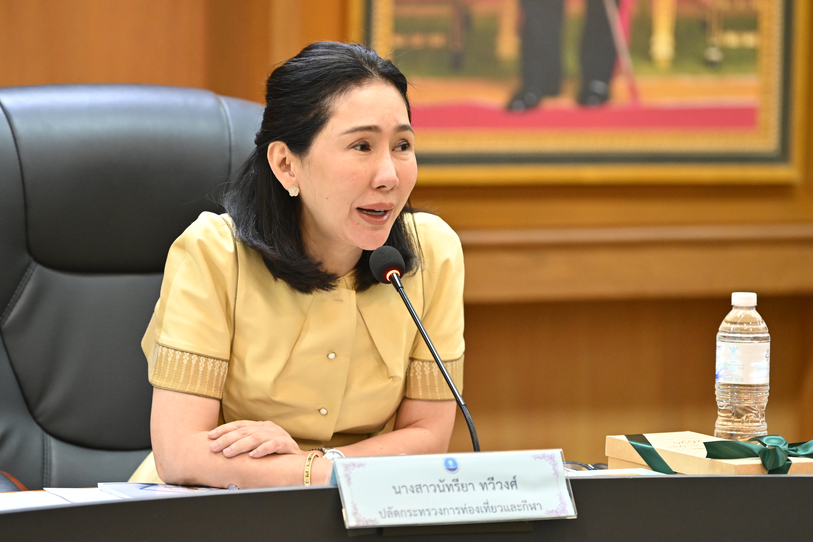 การประชุมคณะกรรมการสนับสนุน กำกับและติดตามการจัดทำสถิตินักท่องเที่ยวและรายได้ด้านการท่องเที่ยว ครั้งที่ 1/2568